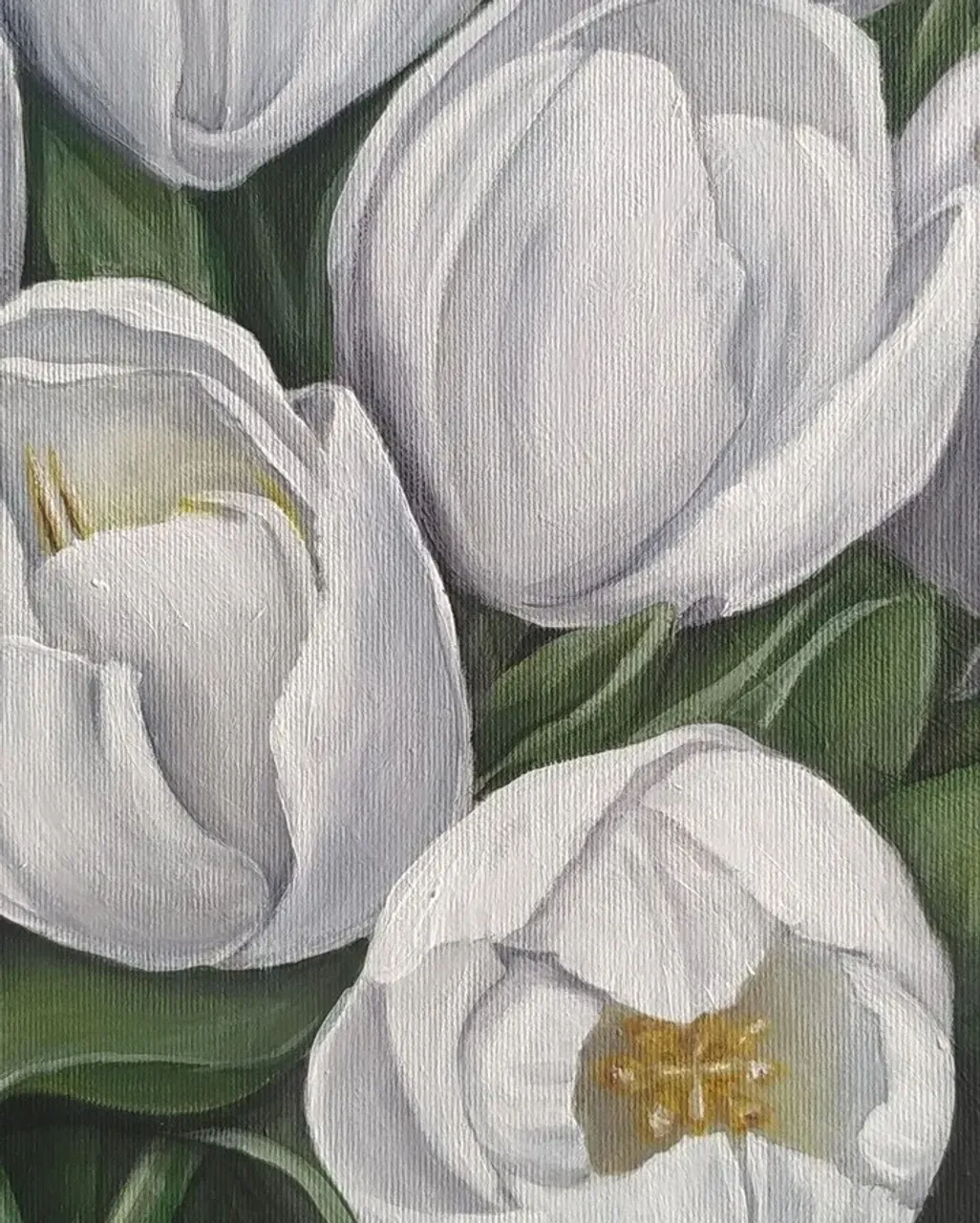 #Картина «Белые». В наличии
⠀
Белые #тюльпаны приносят #счастье в любви – так верят еще со времен появления цветка на территории Европы.
⠀
Глядя на белоснежные тюльпаны, можно ощутить невероятный прилив мира и покоя, так как белый цвет также символизирует #духовность, #озарение и #вдохновение.
⠀
#Холст на подрамнике, 50х70 среднее зерно, #хлопок.
Галерейная натяжка.
Полотно грунтованное акриловым грунтом.
Ручная работа.
Высокое качество.
Бренд: ROSA
Акриловые матовые краски
Бренд: ROSA
⠀
Ставьте ❤️, если работа понравилась 🙂
Делитесь, рекомендуйте!
Сейте кармические зерна 🙂
🔸🔸🔸
✍️ 📧 Пишите для большей информации или заказа картин 🙂
⠀
🖌️Художник:
#blagota_artist #благота_художник #интерьер #картина #картинаназаказ #современнаяживопись #art #painting #contemporaryart #paintingforsale #interiorpainting #pictures #finearts #искусство #акрил #галерея #медитация #рисунок