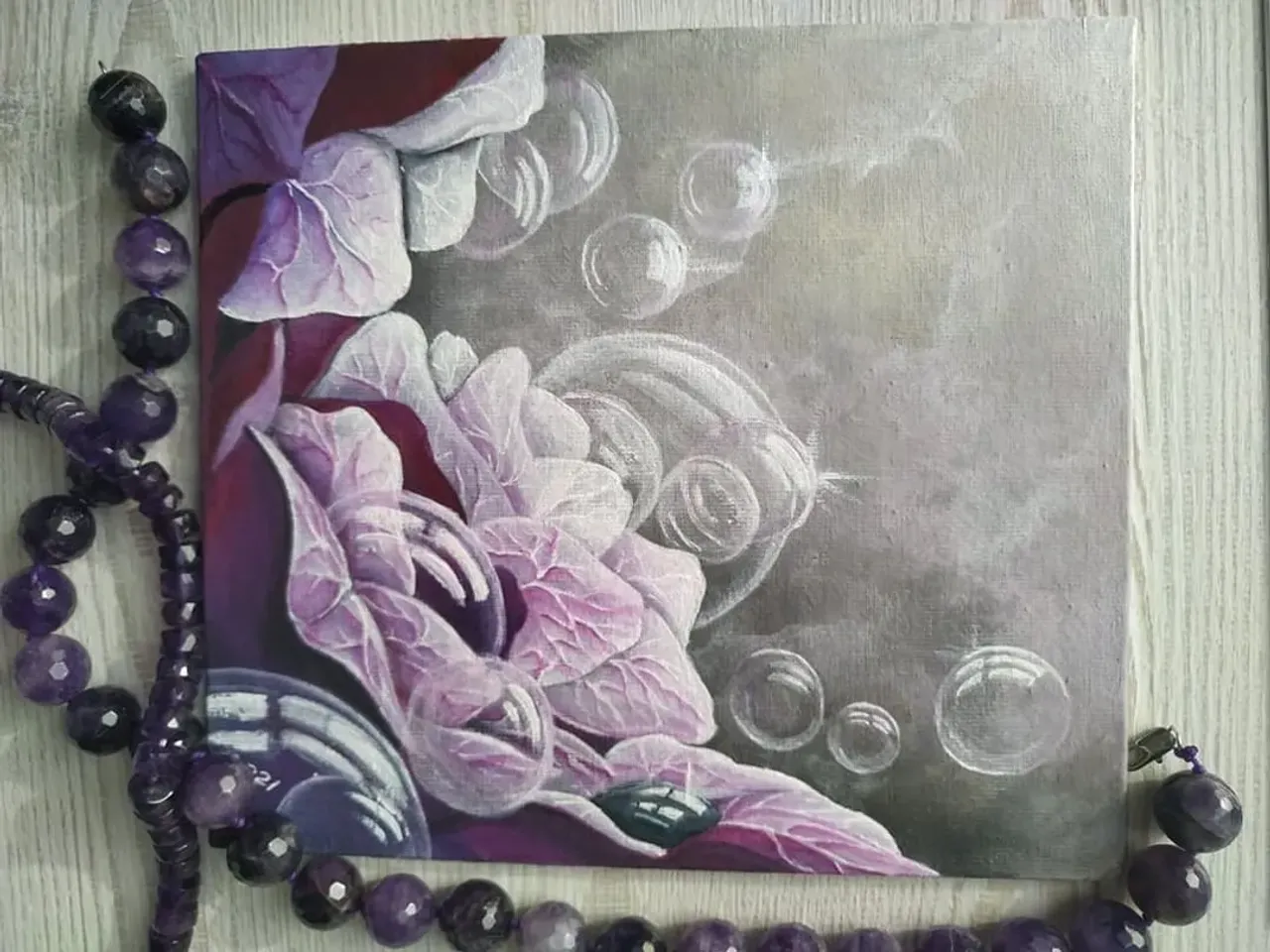 #Картина "Фиолет"
⠀
Иногда вечером случается "фиолетово-цветочное" #настроение.
Оно обволакивает, успокаивает, блестит своими пузырями, рассеивает суету прошедшего дня и настраивает на медитацию :)
Попробуйте её рассмотреть, вы и не заметите, как все проблемы тихо, с дымом, выветрились из мыслей ;)
⠀
ДВП основа высокого качества для рисунка и живописи. Размер 25х25
Свойства:
- 3 уровня профессионального художественного грунта
- мелкозернистая текстура "яичная скорлупа"
- высокая степень адгезии краски
Бренд: ROSA
⠀
Краски матовые, акриловые
Бренд: ROSA
⠀
Ставьте ❤️, если работа понравилась 🙂
Делитесь, рекомендуйте!
Сейте кармические зерна 🙂
🔸🔸🔸
✍️ 📧 Пишите для большей информации или заказа картин 🙂
⠀
🖌️Художник:
#blagota_artist #благота_художник #интерьер #картина #картинаназаказ #современнаяживопись #art #painting #contemporaryart #paintingforsale #interiorpainting #pictures #finearts #искусство #акрил #галерея #медитация #рисунок