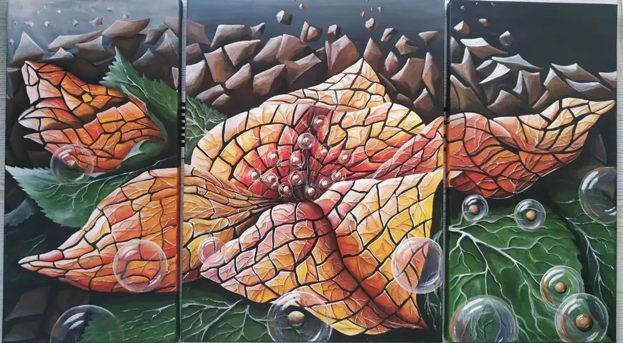 #Картина "Триптих о душе". В наличии! 😉
⠀
"Разбитая вдребезги, вновь собираю себя как мозаику. Затерты все швы, я крепче намного, чем вы осязаете" Марчук Л.
⠀
Три холста на подрамниках. Размеры: 20x40, 30x40, 20x40
Среднее #зерно, #хлопок.
Галерейная #натяжка. #Полотно грунтованное акриловым грунтом. Бренд: ROSA
Ручная работа. Высокое качество.
Матовые акриловые #краски. Бренд: ROSA
⠀
Ставьте ❤️, если работа понравилась 🙂
Делитесь, рекомендуйте!
Сейте кармические зерна 🙂
🔸🔸🔸
✍️ 📧 Пишите для большей информации или заказа картин 🙂
⠀
🖌️Художник:
#blagota_artist #благота_художник #интерьер #картина #картинаназаказ #современнаяживопись #art #painting #contemporaryart #paintingforsale #interiorpainting #pictures #finearts #искусство #акрил #галерея #холст