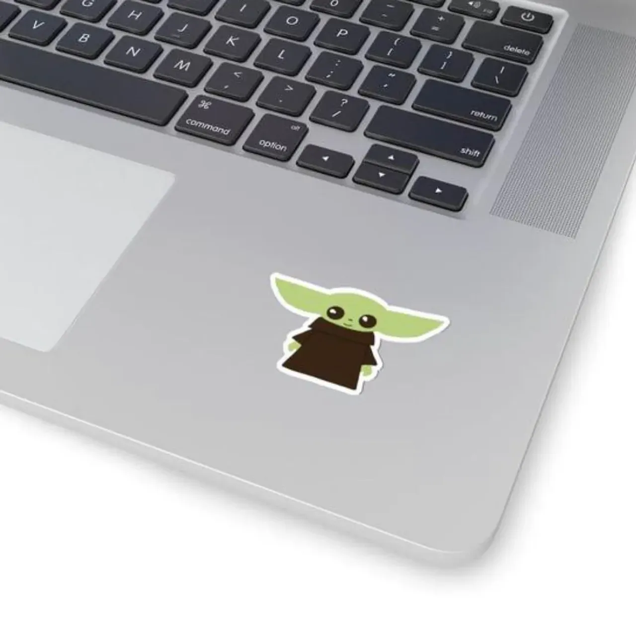 Baby Yoda Stickers - find link in bio! #etsyshop #etsy #yoda #starwars #babyyoda #stickers #fun #graphics #smallbusiness