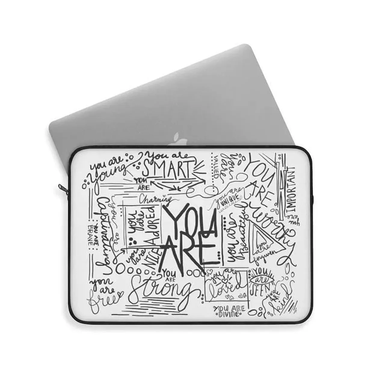 Get ready for the new school year with this inspirational laptop sleeve. Comes in different sizes. Link found in bio #etsy #etsysellersofinstagram #inspiational #backtoschool #laptopsleeve #techaccessories #laptop #schoolsupplies #smallbusiness #giftsforfriends #giftsforher #giftsforhim #inspo #motivational #graphicdesign #graphics #handwritten #handdrawn #digital #graphicdesigner #tech #technology #graphic #graphicgang #graphicdesigncentral