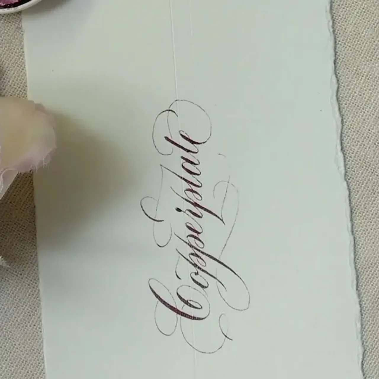 Copperplate

На сегодняшний день для меня это самый любимый, но и самый сложный стиль письма.

Идеально параллельные линии, идеальные овалы, идеальные завитки - над этим можно работать бесконечно! 🙂

#каллиграф #каллиграфияпером #каллиграфияназаказ #каллиграфияострымпером #каллиграфическоеписьмо #копперплейткаллиграфия #копперплейт #calligraphybasics #calligraphy_art #calligraphymasters #calligrapher #calligraphypenmanship #calligrafriends #calligraphymasters #calligraphy #calligraphyart