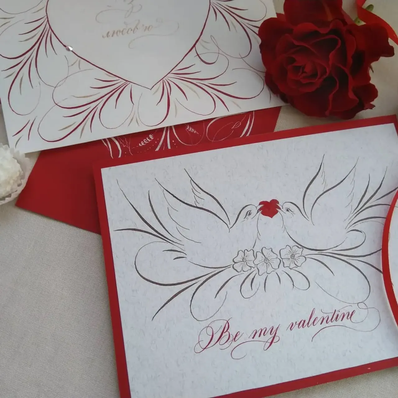 А вы дарите любимым Валентинки на день святого Валентина?

Я уже готова🙂

#каллиграф #каллиграфияпером #каллиграфияназаказ #каллиграфическоеписьмо #открыткикоднюсвятоговалентина #деньсвятоговалентина #подаркинаденьсвятоговалентина #каллиграфиятонкимпером #каллиграфия #calligraphy_art #calligrapher #calligraphylettering #calligraphy #calligraphyart #flourish #valentinesdaycards #valentinesdaycard