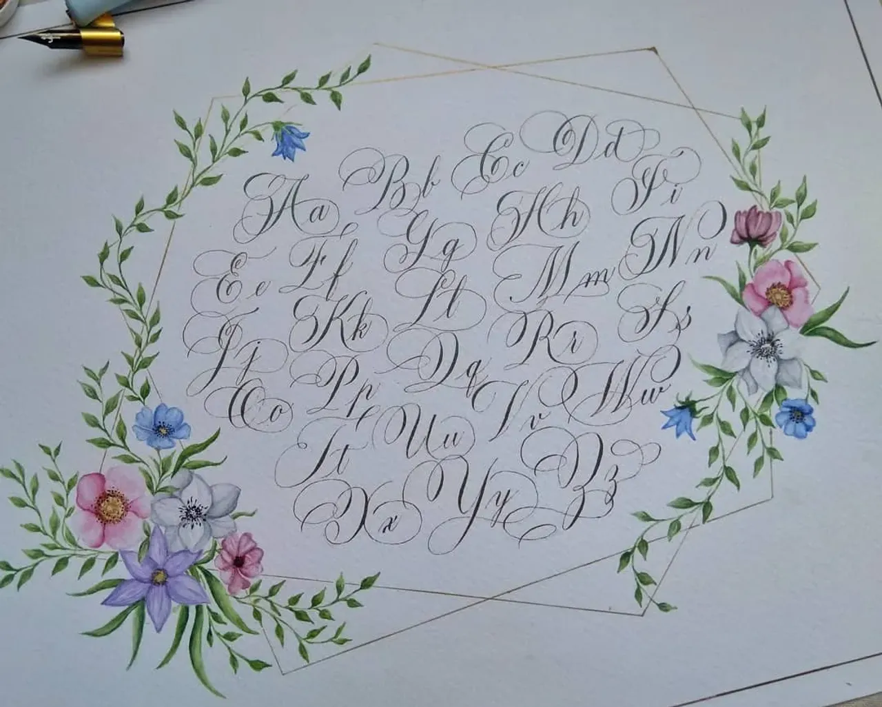 My progress in a year...

Год тренировок даёт свой результат.  У каждого результат свой. 

Мой вот такой🙂 Я рада, что прогресс есть. 

А впереди ещё столько открытий!

#каллиграф #каллиграфияпером #каллиграфияострымпером #каллиграфическоеписьмо #каллиграфиятонкимпером #копперплейт #копперплейткаллиграфия #акварельныйрисунок #акварель #акварельнаяиллюстрация #calligraphybasics #calligraphy_art #calligrapher #calligraphypenmanship #calligraphylove #calligraphylettering  #copperplatecalligraphy #copperplatescript #copperplate #alphabet #watercolor #watercolorpainting #watercolorart