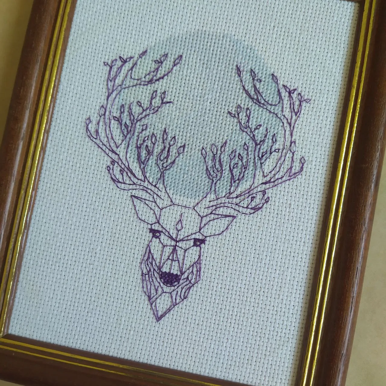 Finished cross stitch