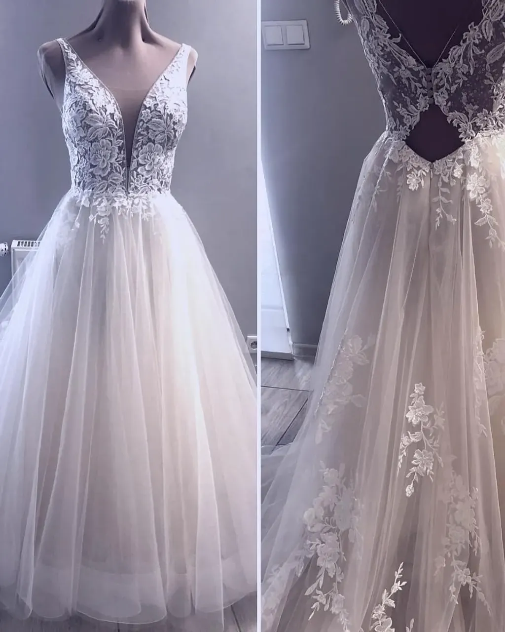 We were asked for a wedding dress inspired by these two wedding dresses. 😍 The front of our wedding dress - Gabriela from the 2020 collection and the back of this wedding dress found on the internet. You will see the effect in the following photos.🥰 The dress was made completely online! No fitting! And it flew to Colorado Springs, USA! 🥳 👉 How to order a wedding dress online? You will find out at this link: http://www.lucky-dress.eu/en/
#weddingdress #weddingdresses #weddinggown #dreamwedding #weddingday #bridaltrends #bridalgowns #bridalstylist #bohoweddinginspo #bohoweddingstyle #bohoweddinggown #bohodresses #bohodressstudio #rusticdress #rusticdresser #rusticweddingideas #rusticweddingdress #rusticweddingstyle #bridaldesigner #bridaldressmaker