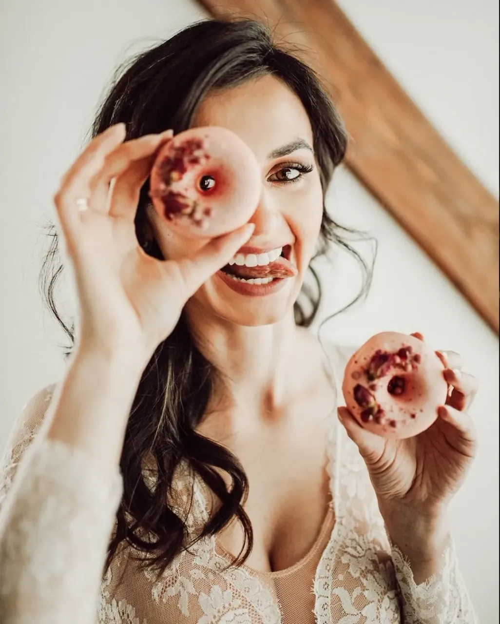 🍩💗

As you know - we come from Poland and today we celebrate... Fat Thursday. We know how it sounds, but today we don't count calories and any diets don't exist because the most important thing today is: HOW MANY DONUTS HAVE YOU EATED - of course the more the better. 😁

Would you like this tradition? Will you join us in celebrating Fat Thursday? 😃

Look at the photo, our Bride Blanka also loves PĄCZKI 😍

#luckydress #atelierluckydress #sweettables #weddinggowndesigner #weddinggownshopping #weddinggownforsale #justgotengaged #newlyweds💍 #engagedaf #isaidyestothedress #bohodresses #bride2021 #mstomrs #engagementseason #customweddingdress #wedding2021 #wedding2022 #slowwedding #weddinggowninspiration #weddingphotoideas