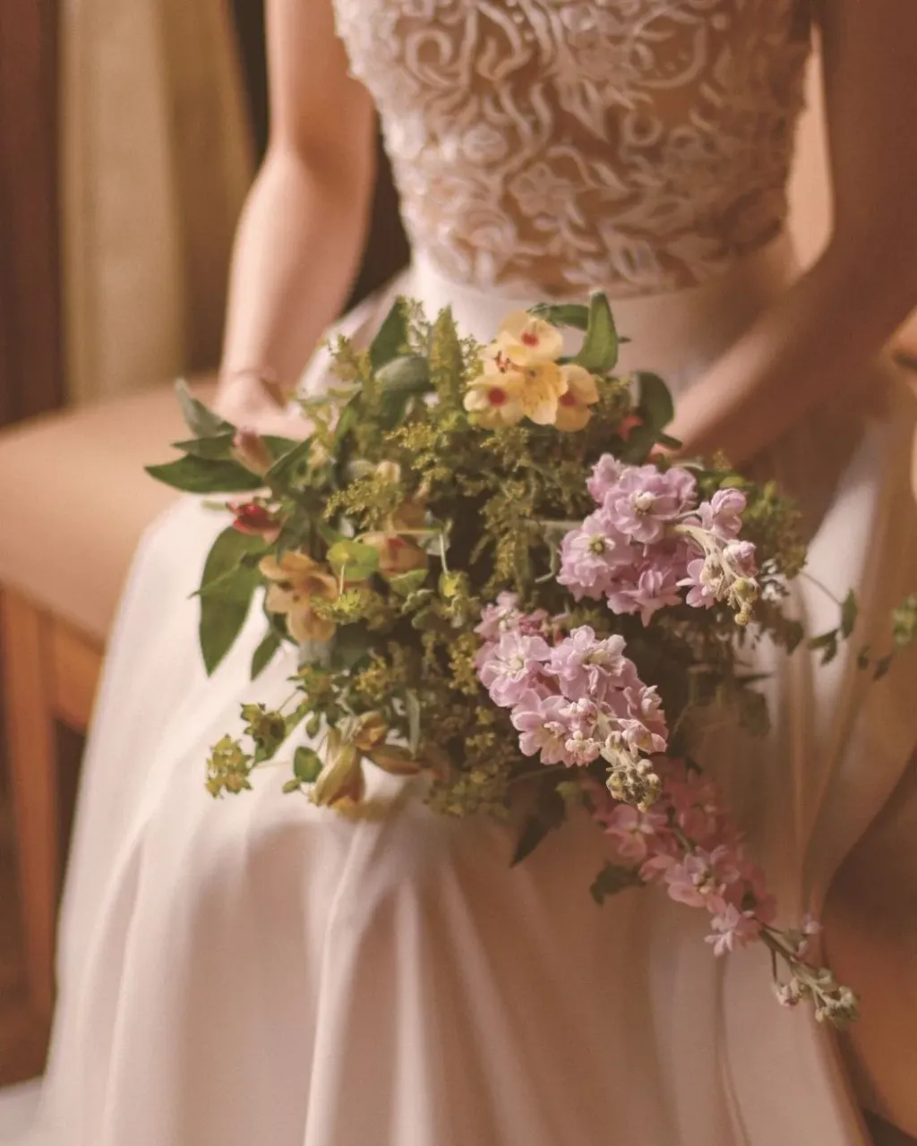The summer season ☀ is in full swing and we've just picked up photos from our #luckybride Hong Trang Mai! 🥰

Trang wrote to us on Etsy asking us to sew a two piece wedding dress for her, consisting of a long sleeved bodysuit and a flowing skirt.

The base for the body is a nude elastic mesh on which we sew lace elements to achieve a phenomenal tattoo effect! On the other hand, the skirt was made of a viscose lining and a circle cut muslin. Just look at this effect! 🤩🤩🤩

The wedding dress finally went to Germany from our Krakow (Poland) #weddingatelier. ;) Just to mention that we sewed the wedding dress without a single fitting. The entire process was online. :)
---
We sew bespoke wedding dresses from scratch! Choose a ready-made wedding dress design, make changes or create your own unique wedding dress. We make on-line orders!
 
#atelierluckydress #customweddingdress #bespokeweddingdress #tailoredweddingdress #bridalgown #weddingdress #elopementdress #elopementweddingdress #elopementwedding #weddingboudysuit #weddingskirt #twopieceweddingdress #courthousewedding #realbride #bridetobe #groom #husbandandwife #longsleeveweddingdress #tattooweddingdress