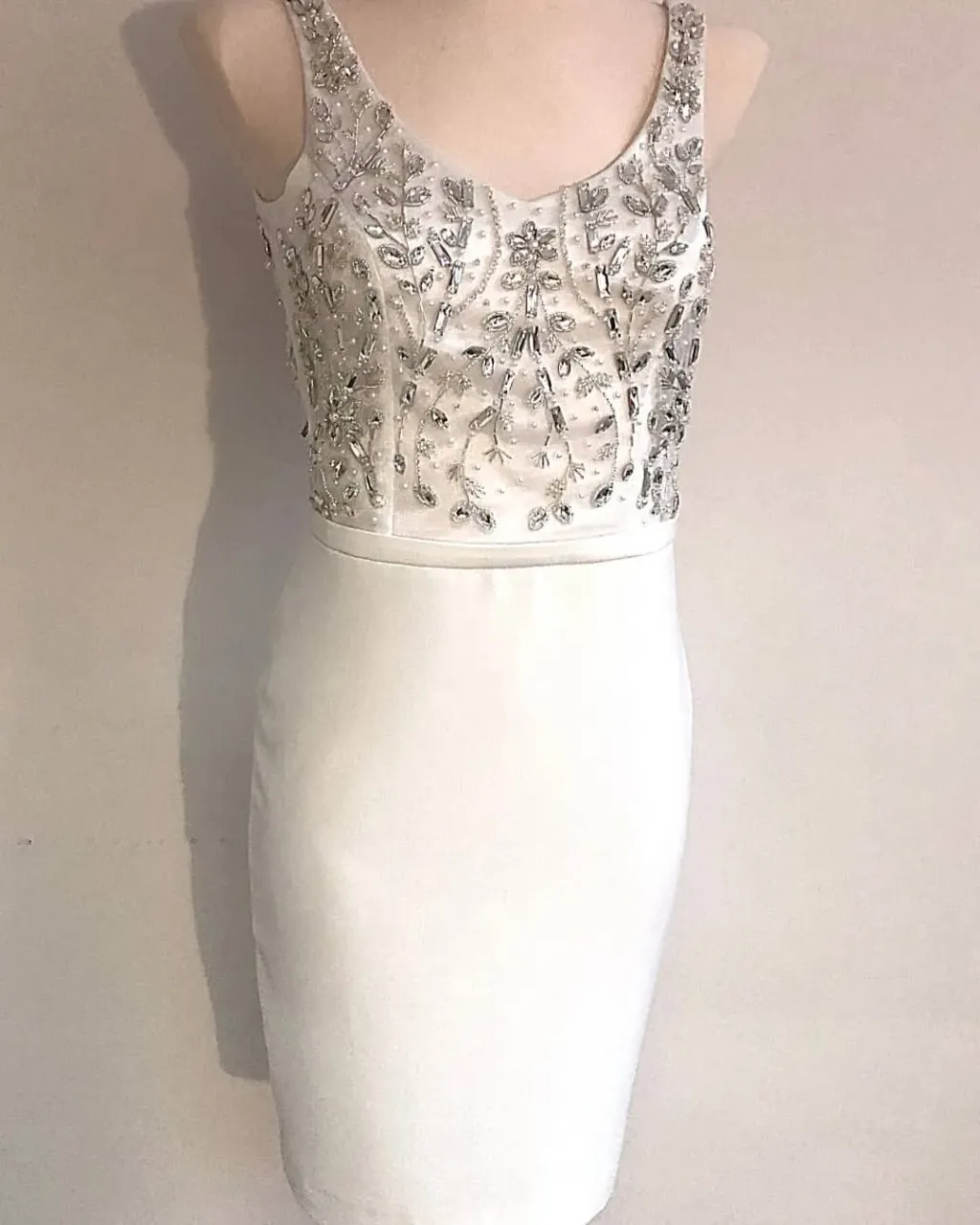 And that's the end result! Be sure to let us know how you like our version of a wedding dress made for Kelsey! 🥰

And here are a few words she outlined for us after receiving the dress on our ETSY shop:
“All I can say is WOW. I found an Anna Campbell gown with an intricately beaded top and fell in love, but wanted a short dress. I was nervous that a custom dress wouldn't meet expectations given how intricate the beading was, but it ended up being everything I wanted and more! Not only did Olga deliver me my dream dress, but she was able to accommodate a last minute date change flawlessly. She is absolutely amazing in every aspect, including wonderful customer service with quick and friendly responses. I will be recommending her to anyone wanting a custom dress!”

👉 Link in bio https://www.etsy.com/pl/shop/AtelierLuckyDress
---
#weddingdress #weddingdresses #weddinggown #dreamwedding #weddingday #instawedding #bridaltrends #bridalgowns #bridalstylist #customweddingdress #customweddinggown #custombridalgown #uniqueweddingdress #luxuriousweddingdress #midiweddingdress #midibridalgown #alternativeweddingdress #alternativebridalgown #handmadeweddingdress #handmadebridalgown #weddingatelier #bridalatelier #weddingdesigner #bridaldesigner