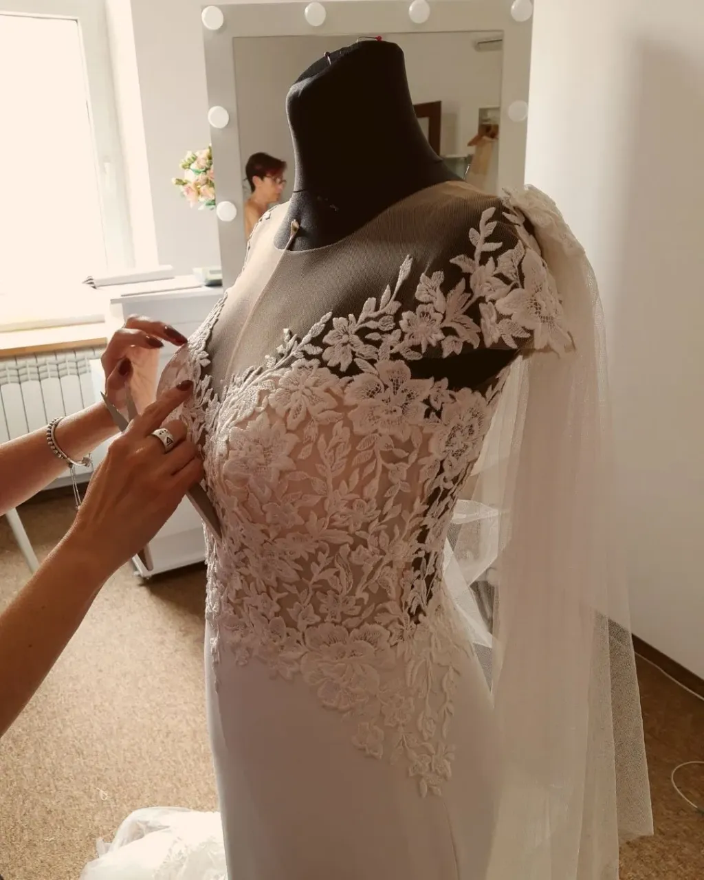 In our wedding atelier, we sew wedding dresses for you every day. 🥰

High quality materials, attention to detail, and an individual approach to each of you allow us to create with passion and love! ❤

The ability of artistic tailoring allows us to create these beautiful creations for Brides from all over the world! 👰

This is where our designer and atelier owner - Olga, makes the last corrections and another wedding dress is on its way to our Bride. This time, the wedding dress will go to Raleigh in North Carolina (USA)! 🍾🍾🍾
 
---
We sew handmade wedding dresses from scratch! Choose a ready made wedding dress design, make changes or create your own unique wedding dress. We make online orders!

#atelierluckydress #weddingatelier #weddingdress #weddingdressnorthcarolina #bridalgown #bridalgownusa #weddingdressusa #bridalgownnorthcarolina #weddingdressraleigh #bridalgownraleigh #laceweddingdress #bespokeweddingdress #tailoredweddingdress #customweddingdress #weddingdressdesigner #weddingplanning #weddingdressewing #dreamweddingdress #elopementweddingdress