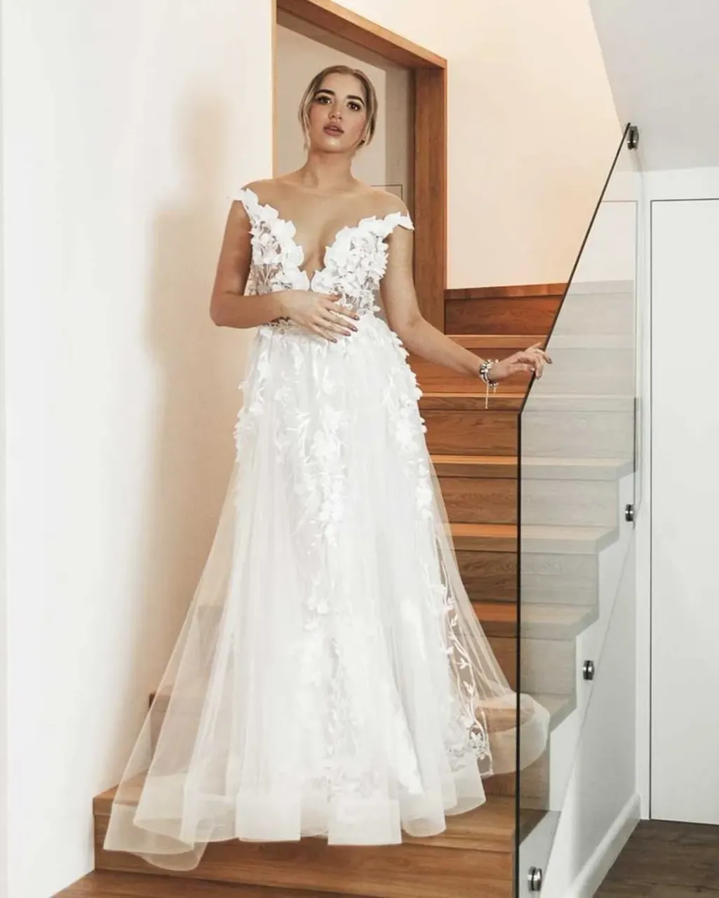 double tap if you're loving this off shoulder #customweddingdress ✨🤍 our ADELAIDA dress is a pure magic ✨

soft, feminine, incredibly sexy and ... tailor-made - like every #luckydress!

~~
This model is called: Adelaida and is available at our ETSY: AtelierLuckyDress, 
You can freely modify this gown or we could sew for you individual design! We sew wedding dresses in haute couture quality with worldwide shipping 🌸💕

#bespokeweddingdress #bridetobe2022 #rusticbride #glamourbride #blushweddings #offshoulderdress #customweddinggown #customweddinggown #customweddingdresses #bohobridal #bridalstyles #customweddingdressdesigner #customweddingdressdallas #custombride #bespokestyle #bespokegown #bespokeweddingdress #bespokewedding #bespokeweddings #madetomeasureweddingdress #blushweddings #blushweddingdress #blushbride #elopementdress #bohobridal #rusticbride #bohoweddingdress