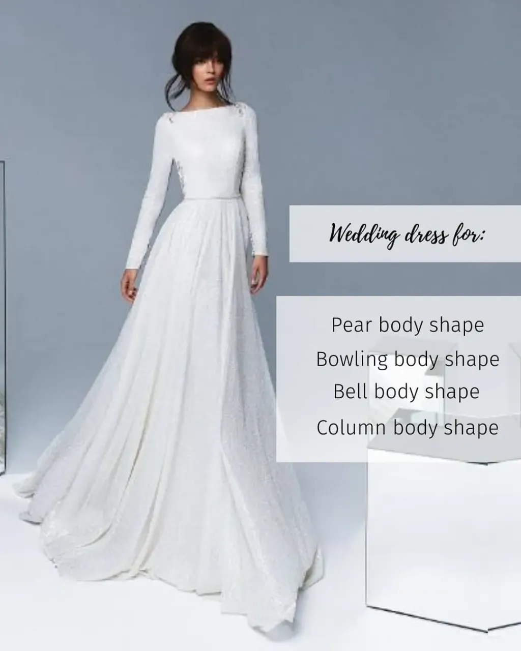 And this is another post from the series in which we advice you how to choose a perfect wedding dress for your figure. It is a beautiful and at the same time modest cut of a long-sleeved wedding dress made of shiny fabric. Classic A-style cut and quite heavily built-in front. This wedding dress will be perfect for: 😉 🔸 Silhouette of a pear - silhouette with small breasts, flat belly, but massive thighs 🔸 Bowling silhouette - small breasts, slim shoulders and belly and massive thighs and calves 🔸 Bell silhouette - has small arms, small breasts, prominent thighs and ass 🔸 Column silhouette - girl's figure, flat, with small breasts and narrow hips.
---
Handmade wedding and evening dresses. Buy ready dress or make custom order on our Etsy shop 👉 Link in bio https://www.etsy.com/shop/AtelierLuckyDress

#weddingdress #weddingdresses #weddingdress2020 #weddingdress2021 #bridetobe #bridetobe2020 #bridetobe2021 #wedding #wedding2020 #wedding2021 #weddinginspirations #stylist #weddingstylist #bridaldressmaker #seamstress #bridalseamstress #customweddingdress #glitterweddingdress #minimalistweddingdress #alineweddingdress