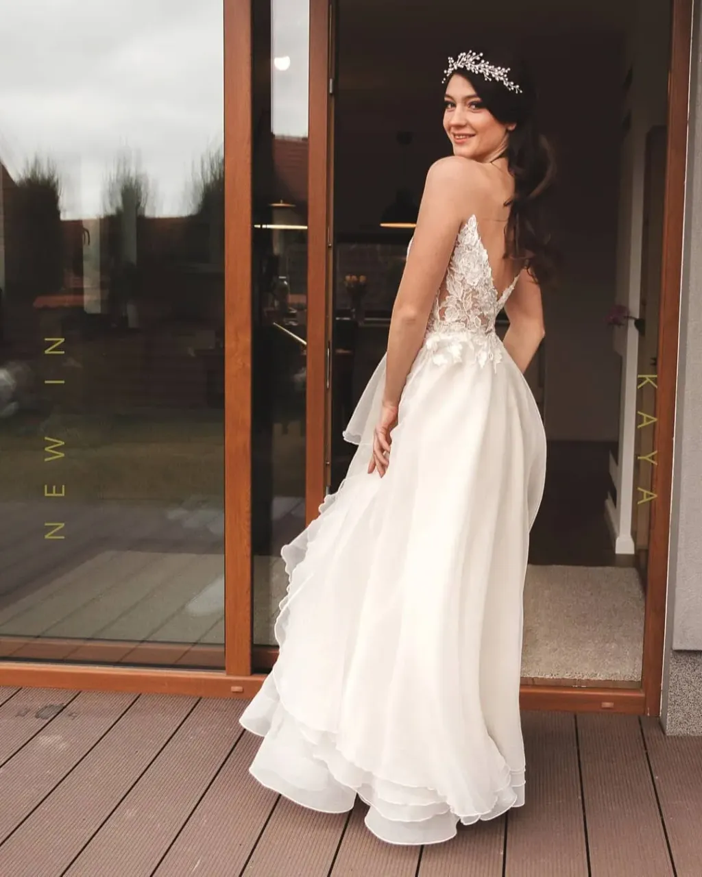 Just before Easter 🐰, we present you another novelty from our 2020 collection! 🥰 Here is Kaya, airy and light as a cloud, a wedding dress made of beautiful lace with a rose motif and a layered organza skirt! Doesn't it look light? 
You can order Kaya wedding dress online here:
👉 https://www.etsy.com/listing/776195794/
---
Handmade wedding and evening dresses. Buy ready dress or make online custom order on our Etsy shop
👉 Link in bio https://www.etsy.com/shop/AtelierLuckyDress 
#WDOfficial #WEDDINGPEACE #WeddingChicks #WIPresets #misstomrsbox #bride #brides #bridestory #bridetobe #bridedress #bride2be #brideinspo #bridetobe2020 #wedding2020 #dressmaker #bohoweddinginspo #bohoweddingstyle #bohoweddinggown #bohodresses #bohodressstudio #rusticdress #rusticdresser #rusticweddingideas #rusticweddingdress #rusticweddingstyle #organzaweddingdress #layeredweddingdress #airyweddingdress #lacetopweddingdress #alineweddingdress 
Model: @tanushka_teti
Photos: @ninelzakaryan_photo
MUA: @olahajto