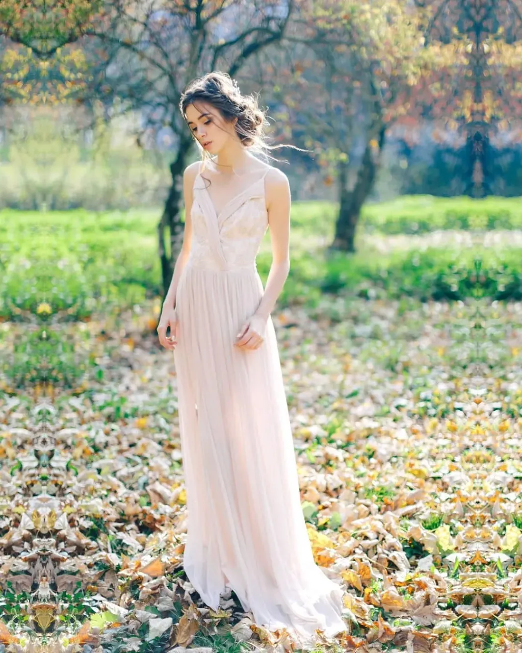 Beautiful pale pink A-line dress with sequins embroidered lace and phenomenal lower back! In such a dress you dazzle everyone during the 🌸 spring and summer parties! 🌸

We can sew the dress in any color, ask about the color palette on Etsy shop - AtelierLuckyDress
---
Handmade dresses. Buy ready dress or make custom order on our Etsy shop 👉 https://www.etsy.com/shop/AtelierLuckyDress

#sequindress #sequindresses #dresssequin #bridesmaid #bridesmaids #wedding #dressforwedding #pinkdress #palepinkdress #bridesmaid2020
#2020bridesmaid #glitterdress #glitterdresses #weddings #weddingday #cocktaildress #promdress #sweet16dress #gardenpartydress #dressdesigner #handmadedress #customdress

model: @_luv_9
photo: @marina_tripolko
hair: @juli.hair.love
flowers: @flowers.n.ribbons