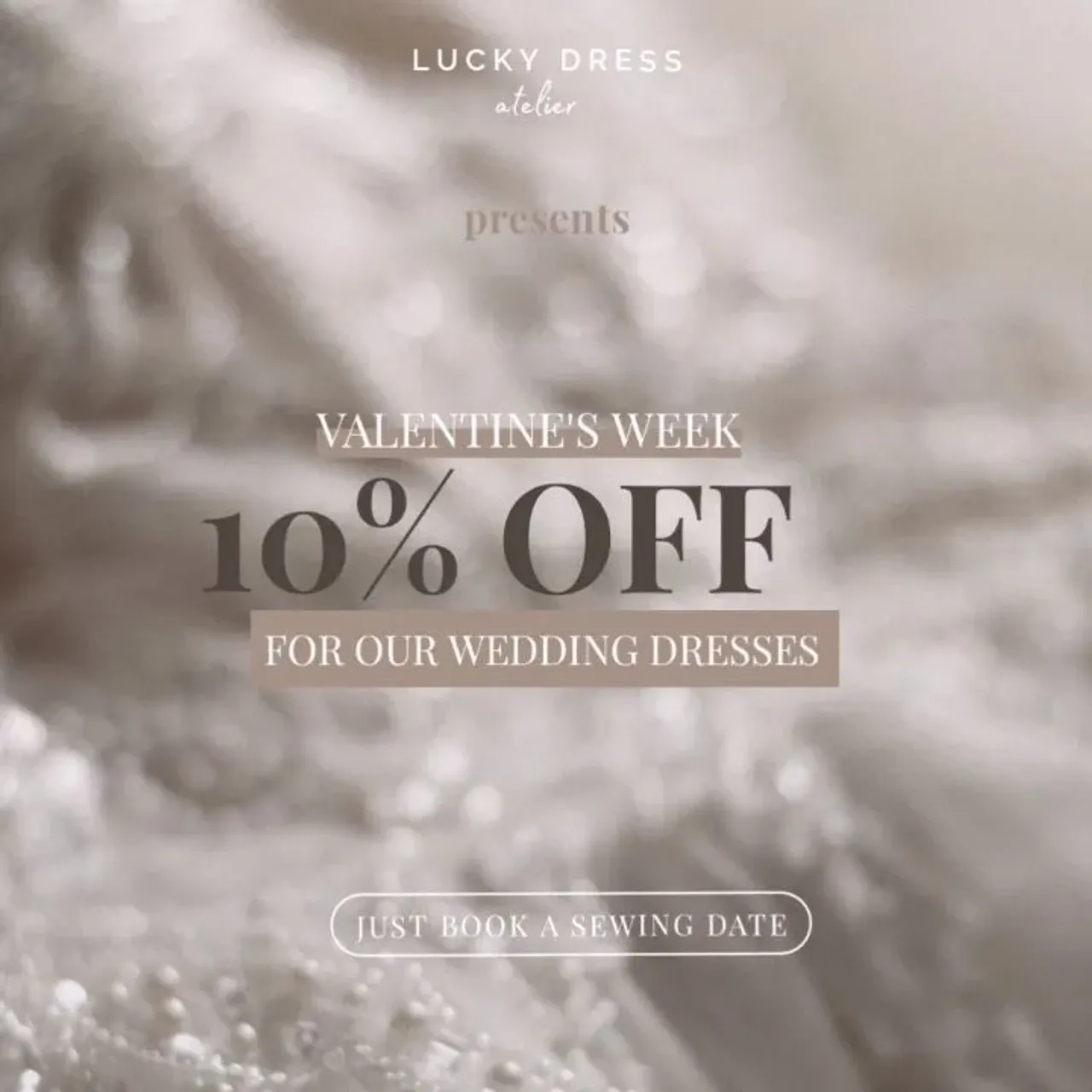 Yess Girls! 💕💕💕

You have 5 days to contact with us if you want get your #luckydress with 10%discount 😊

Promotion is valid from now until the end of monday 🤍 can't be combined with other promotions and for custom projects.

On our ETSY use code: LOVE10

You may also contact with us on e-mail: luckydress77@gmail.com ♥️

If you know a girl who is looking for a wedding dress - send her this post 💗

#luckydress #weddinggownshopping #weddinggowndesigner #weddinggownforsale #justgotengaged #engagedaf #enagementring #bride2021 #mstomrs #wedding2022 #slowwedding #fiance💍 #bridetobe2021