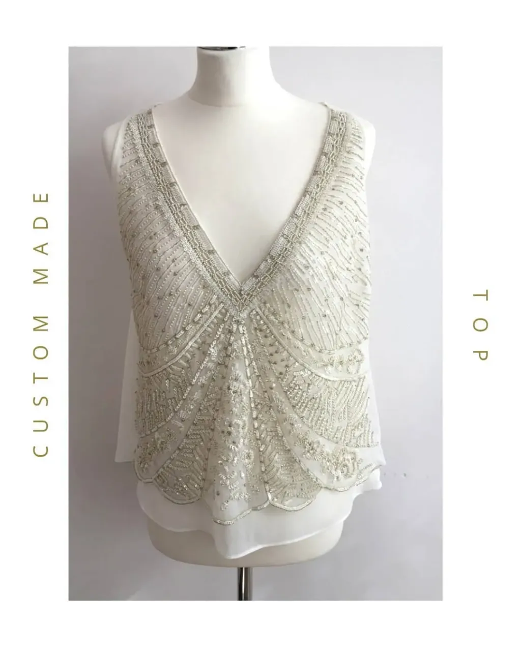 In our atelier, we sew not only wedding dresses. 😉 Here we were asked to sew a very decorative top. This exclusive lace comes from an Italian collection. 🥰 How do you like it?
---
We sew not only wedding dresses from scratch! We also carry out completely different orders. Contact us if you find something interesting but you can't buy it. We can complete the order online!
---
#atelier #weddingatelier #sew #sewing #designer #fashiondesigner #top #customtop #lacetop #beadedtop #decorativetop #seamstress #exclusivetop #weddingtop #bridaltop #weddingdesigner #bridaldesigner #topdesigner #beadedtop #blingtop #whitetop #silvertop