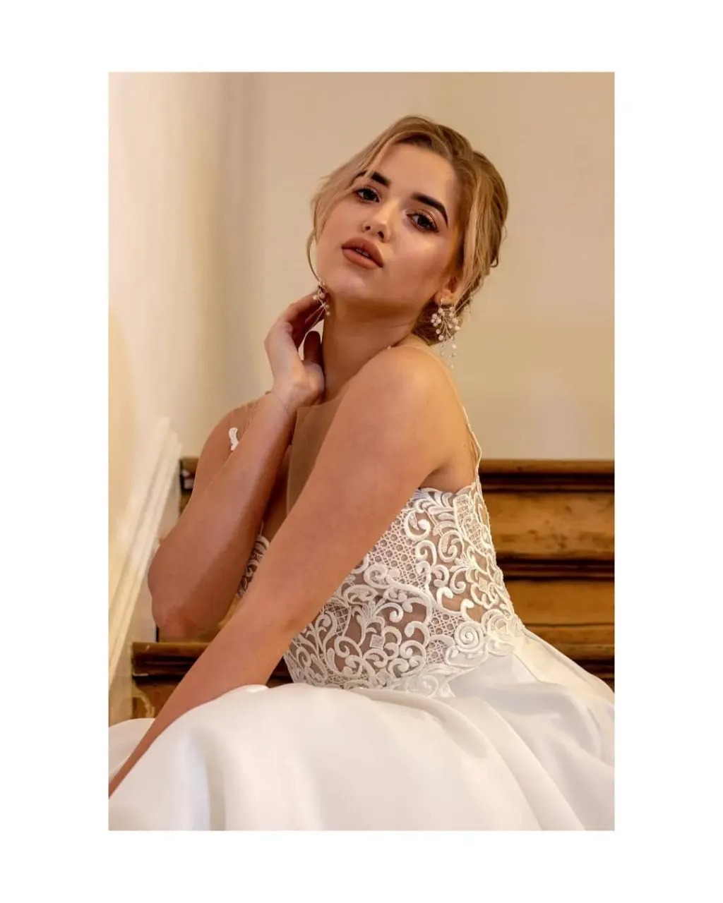 Are you looking for an empire wedding dress? Here it is - Blanka - a wedding dress with a satin skirt with a train and a beautiful lace top sewn on a flesh-colored elastic mesh. When you touch her, you can't resist her! 😉
---
Handmade wedding dresses. Buy ready dress or make custom order on our Etsy shop 👉 https://www.etsy.com/shop/AtelierLuckyDress

#weddingdress #wedding #empiredress #empirebridal #empirebride #empirewedding #empiredresses #rusticdress #rusticwedding #bridetobe #weddingdresses #2020wedding #2020bride #2020bride #bridetobe2020 #satinweddingdress #satinbridalgown #trainweddingdress #trainbridalgown #weddingdesginer #handmadeweddingdress #sewingweddingdress

Thank you for cooperation:
hair: @juli.hair.love
model: @d.moger