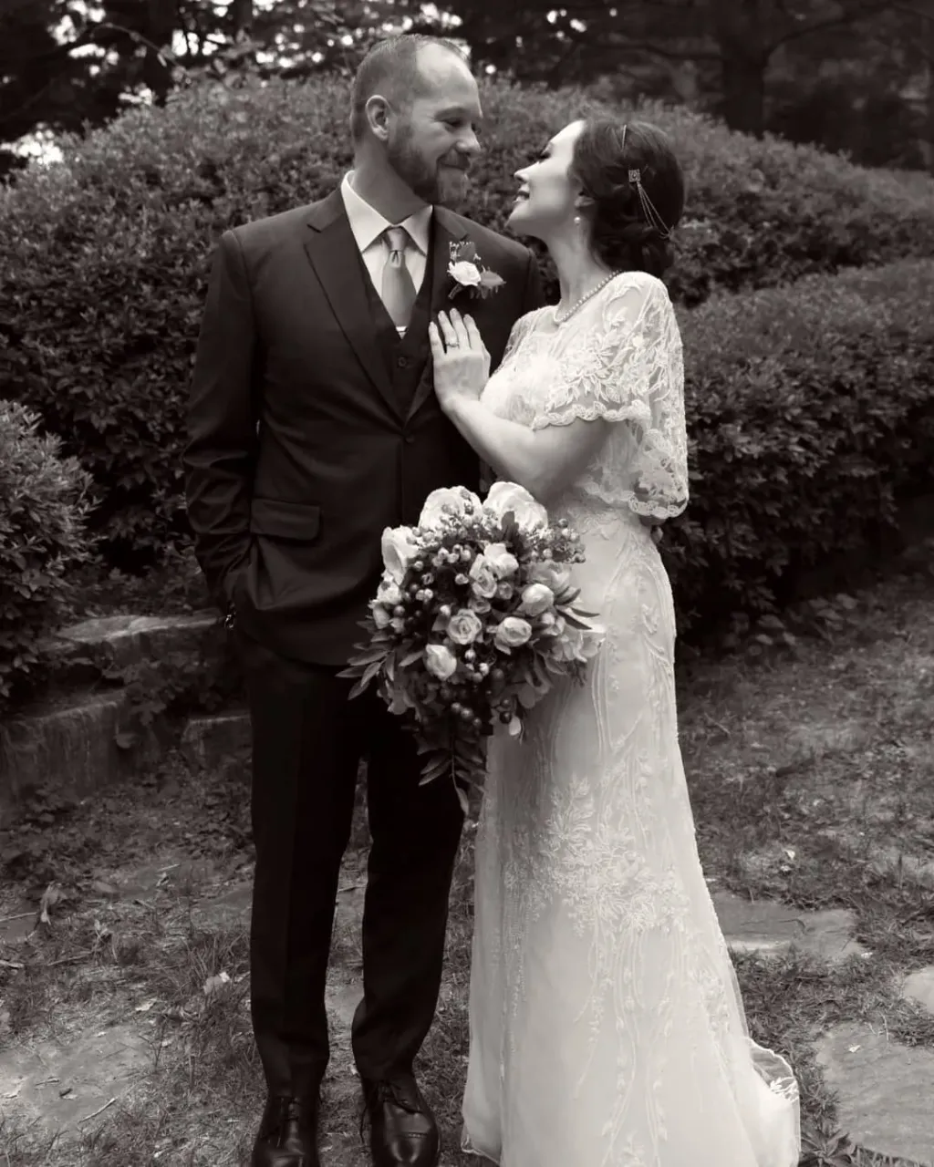 And here is another happy bride - Eleanor from South Korea, who ordered a wedding dress of her design inspired by the Art Deco style. Doesn't she look beautiful in this vintage wedding dress? 🥰

We sewed the wedding dress on-line according to the instructions of the Bride without any fitting in our Krakow atelier and sent it to Seoul (South Korea)! Thanks again Eleanor for the beautiful photos! 😍
---
➡️ Handmade wedding and evening dresses. Buy ready dress or make online custom order in our Etsy shop. Link in bio!
 ---
#atelierluckydress #realbride #LDAbride #happybride #southkoreabride #seulbride #weddingdress #bridalgown #customweddingdress #custombridalgown #artdecobride #artdecoweddingdress #artdecobridalgown #vintageweddingdress #vintagebridalgown #sewingweddingdress #sewingbridalgown #weddingdressshop #bridalgownshop #weddingdressatelier #bridalgownatelier #weddingdressstudio #bridalgownstudio #polishweddingdress #polishbridalgown #polishdressdesigner #weddingdressdesigner #bridalgowndesigner
 
Bride: @thedebonairdarling