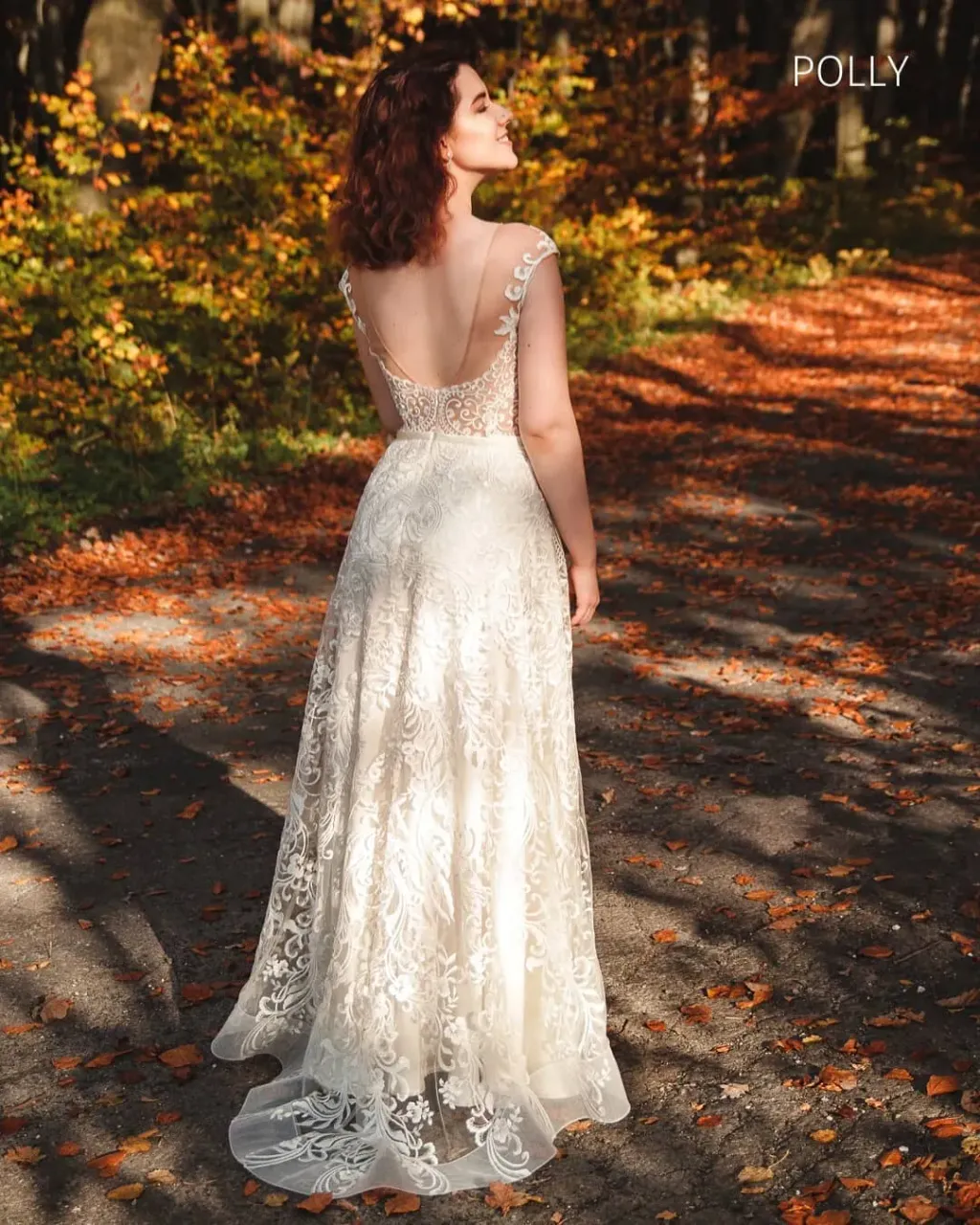 Sweet and compelling - that's our Polly wedding dress from the 2020 collection! 🥰😍 Polly is a lace wedding dress with a short train, bare back, transparent deep neckline. You will look feminine and romantic at the same time. 😉
---
Handmade wedding dresses. Buy ready dress or make custom order on our Etsy shop 👉 Link in bio

#bohobride #bohowedding #bohodress #bohodresses #rusticdress #rusticwedding #weddingdress #bridetobe #weddingdresses #bride2020 #2020wedding #lacedress #laceweddingdress #wedding #weddingday #trainweddingdress

Model: @hippo.polina 
Photo: @ninelzakaryan_photo