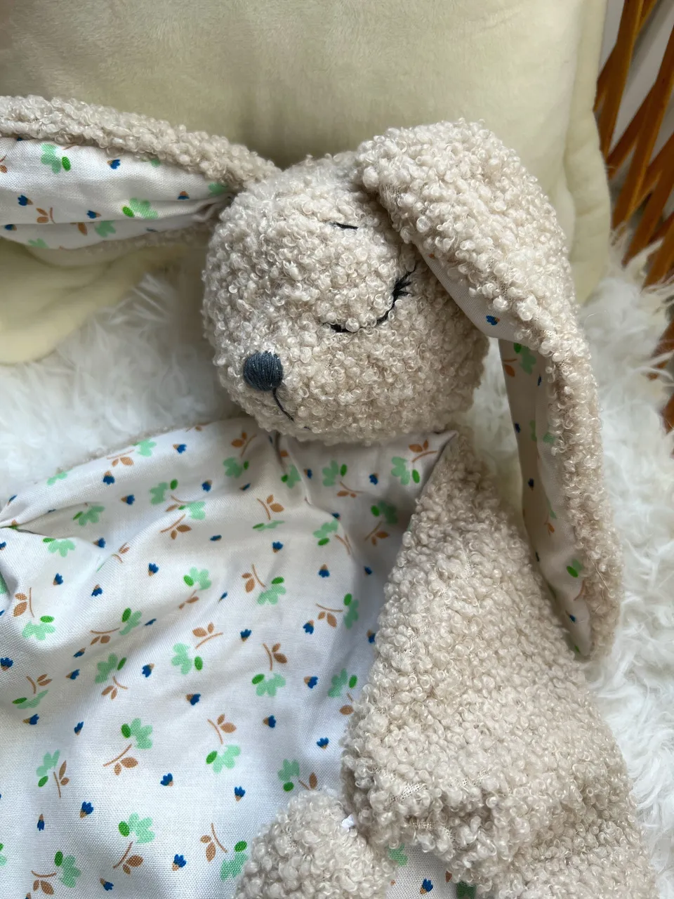 Comfort for baby Bunny. Can be made in any color