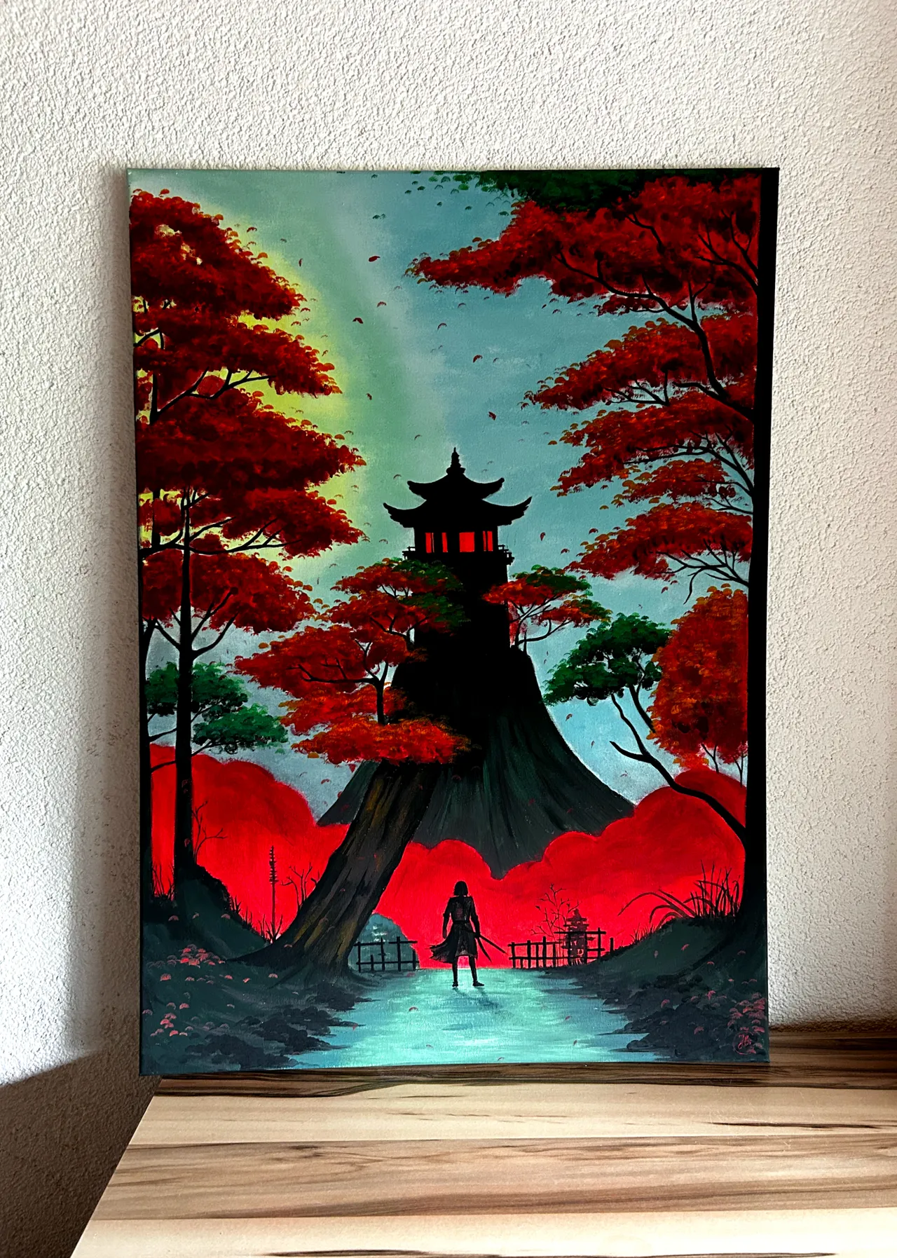My samurai has found his way and his home. Sorry if I was unavailable, I was preparing the physical work for shipment.
#acrylic #art #painting #artist #acrylicpainting #paint #artwork #abstractart #canvas #abstractpainting #drawing #modernart #artgallery #creative #painter #artoftheday #color #gallery #samurai #arte #illustration #mixedmedia #nails #artsy #nft #shogun