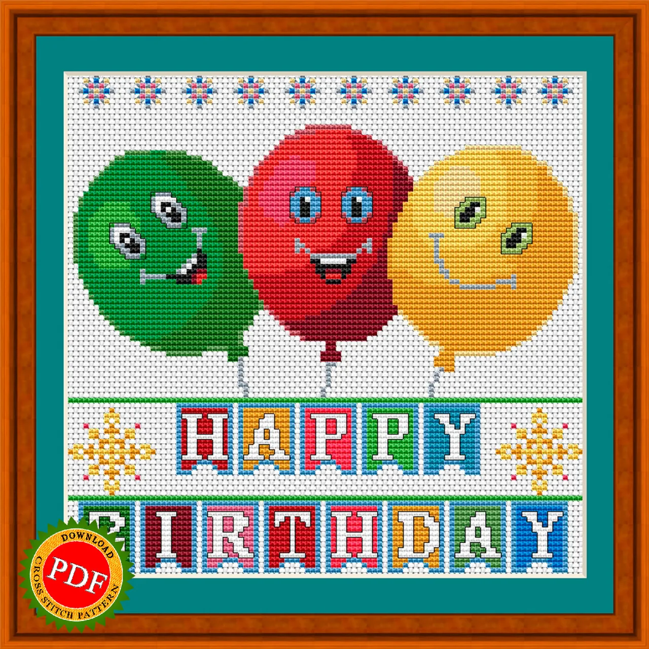 The "#HappyBirthday #CrossStitchPattern | Funny #BirthdayBalloon" is the perfect way to add a touch of humor to any #birthdaycelebration. The #pattern is easy to follow and can be completed in no time, making it a great option for both beginners and experienced crafters. With its vibrant colors and charming design, this pattern is the ideal gift for anyone celebrating a #birthday or a fun addition to your #homedecor. So bring some laughter and creativity to your next birthday with the "Happy Birthday #CrossStitch Pattern | #Funny Birthday Balloon".
🔎 https://ballwool.com/products/58104