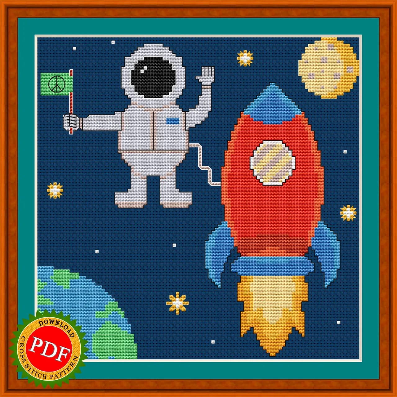🚀 The #StellarExpedition #CrossStitchPattern features a fun and whimsical design of a cartoon #rocket and #astronaut on a mission to the #stars. This unique #pattern is perfect for those who love space exploration and want to add a playful touch to their needlework. With its vibrant colors and intricate details, this pattern will bring joy and excitement to your cross-stitch projects. Perfect for beginners and experienced stitchers alike, this pattern will inspire you to reach for the stars and create something truly out of this world. So grab your needle and thread, and embark on a stellar stitching adventure with this one-of-a-kind #crossstitch pattern.
🔎 https://ballwool.com/products/66997