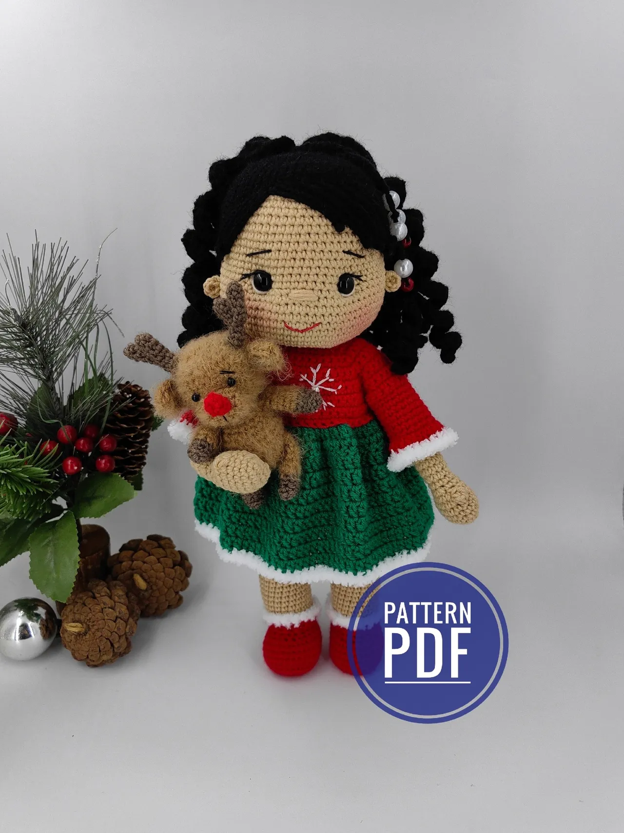 NEW PATTERN DOLL, DEER