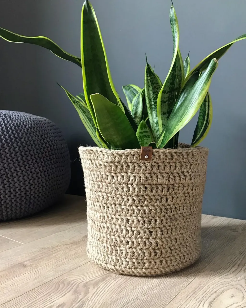 Новенькая корзина из джута 🙌🏻 20х22см #корзиныроссия #корзинаизджута #корзинадляхранения