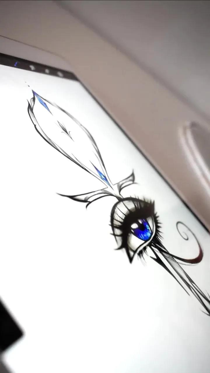 Eye of Horus ankh tattoo design