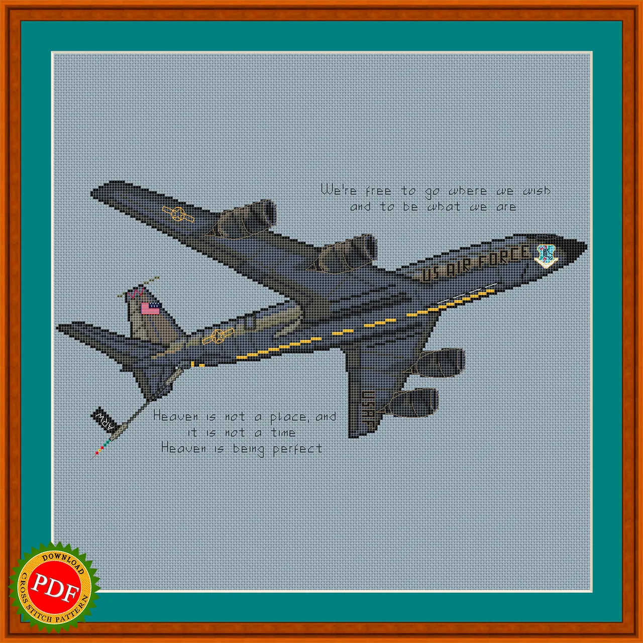 š The KC-135 #CrossStitchPattern is perfect for any aviation enthusiast or DIY crafter. This detailed pattern features the iconic #KC135 #Stratotanker, known for its versatile capabilities in air refueling and transport operations. The #pattern is designed with intricate detail, highlighting the unique features of this #aircraft. Hang it on your wall or give it as a gift to a fellow aviation lover. Get ready to take flight with the KC-135 #CrossStitch Pattern.
ā https://ballwool.com/products/59227
