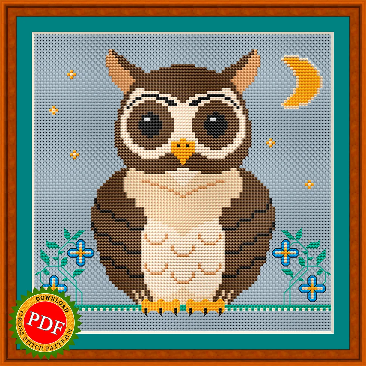 The #Owl #CrossStitchPattern is the perfect way to add a touch of enchanting beauty to your crafts. This #pattern features a stunning design of an owl, with intricate details and captivating colors. With easy-to-follow instructions, you can create a unique and charming piece of art. Whether you're a experienced #crossstitcher or just starting out, this pattern is sure to impress and bring joy to your crafting projects. Let this Enchanting #OwlDesign take flight into your home or gift it to a loved one who loves owls.

🔎 https://ballwool.com/products/66141