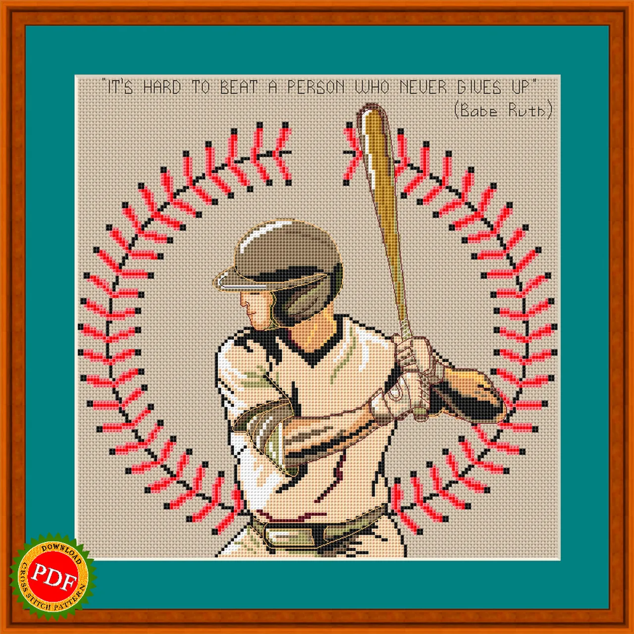 The #Baseball #CrossStitchPattern featuring a #BaseballPlayer is the perfect addition to any #sports lover's stitching collection! This detailed and intricate design captures the essence of the beloved game, with a focus on the skilled baseball player in action. The #pattern is a great way to showcase your crafting talents and dedication to America's favorite pastime. Add this Baseball #CrossStitch Pattern to your project list and create a stunning piece of artwork that celebrates the thrill of baseball.
π https://ballwool.com/products/57929