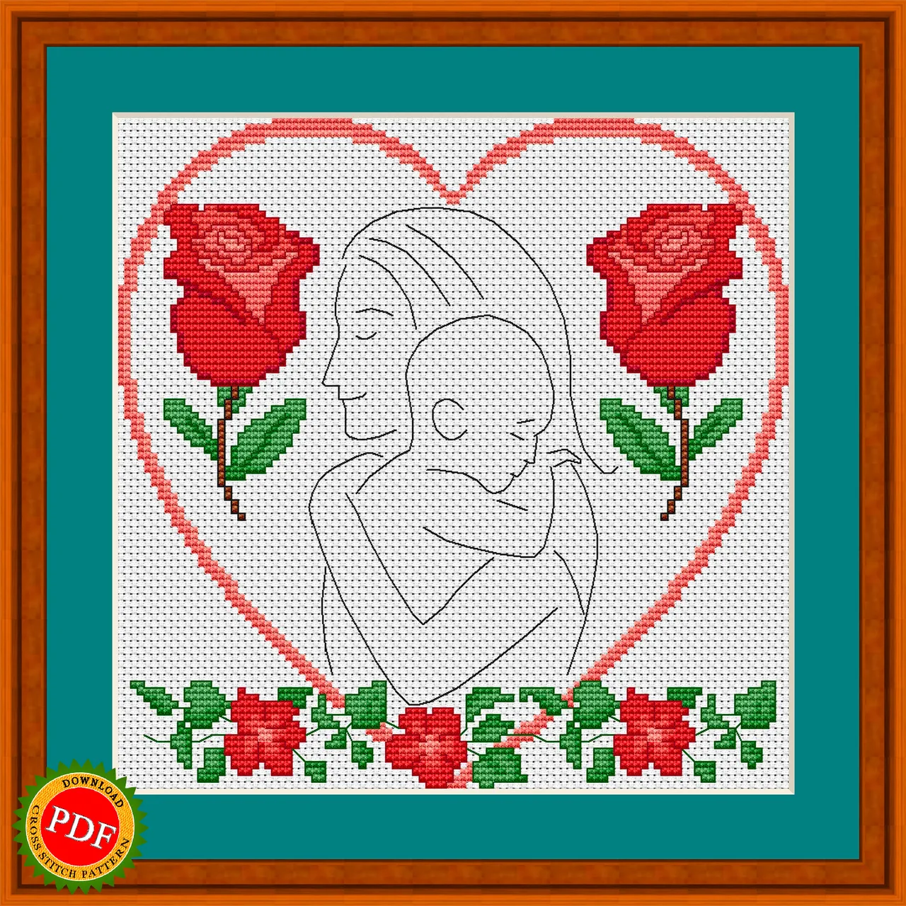 Celebrate the special bond between a mother and child with our beautiful #MothersDay #CrossStitchPattern. Featuring a heartwarming #design and delicate details, this #pattern is the perfect way to show your love and appreciation for the most important woman in your life. Create a beautiful personalized gift for your mom with our Mom #CrossStitch Pattern and make this Mother's Day one to remember.
🔎 https://ballwool.com/products/57231