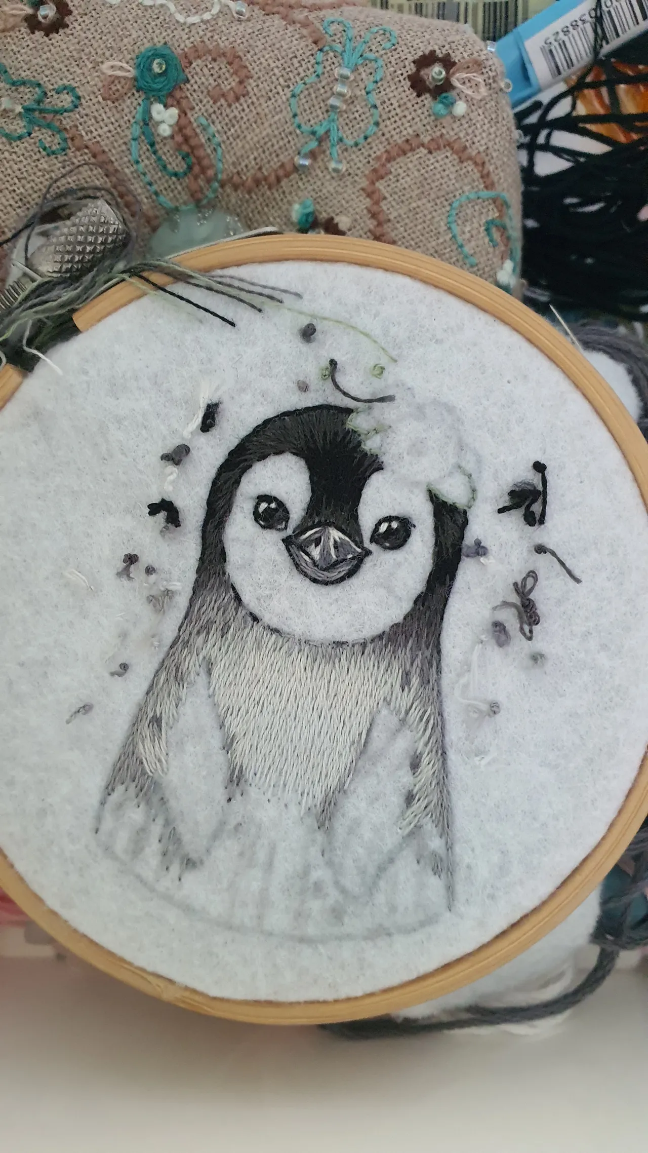 Sweet girl Penguin has already found her owner.
