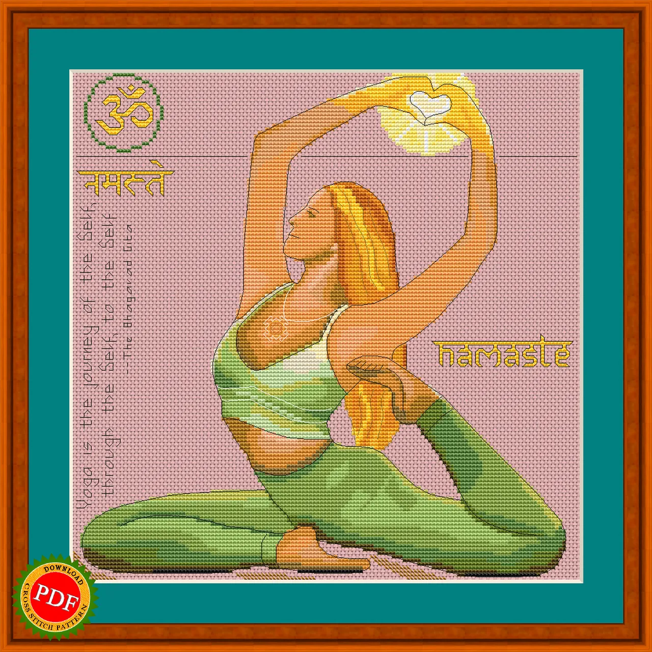 This #Yoga #CrossStitchPattern features a beautiful #design of a #Yogini performing various #Asanas (#yogaposes). Perfect for those who love both yoga and crafting, this #pattern provides a unique and relaxing way to express your love for the ancient practice. Whether you are a beginner or an experienced yogi, this pattern is sure to inspire and bring calmness to your #stitching project. The intricate details and calming color palette make it a stunning addition to any home decor. #Stitch your way to inner peace with this Yoga #CrossStitch Pattern.

🔎 https://ballwool.com/products/56930