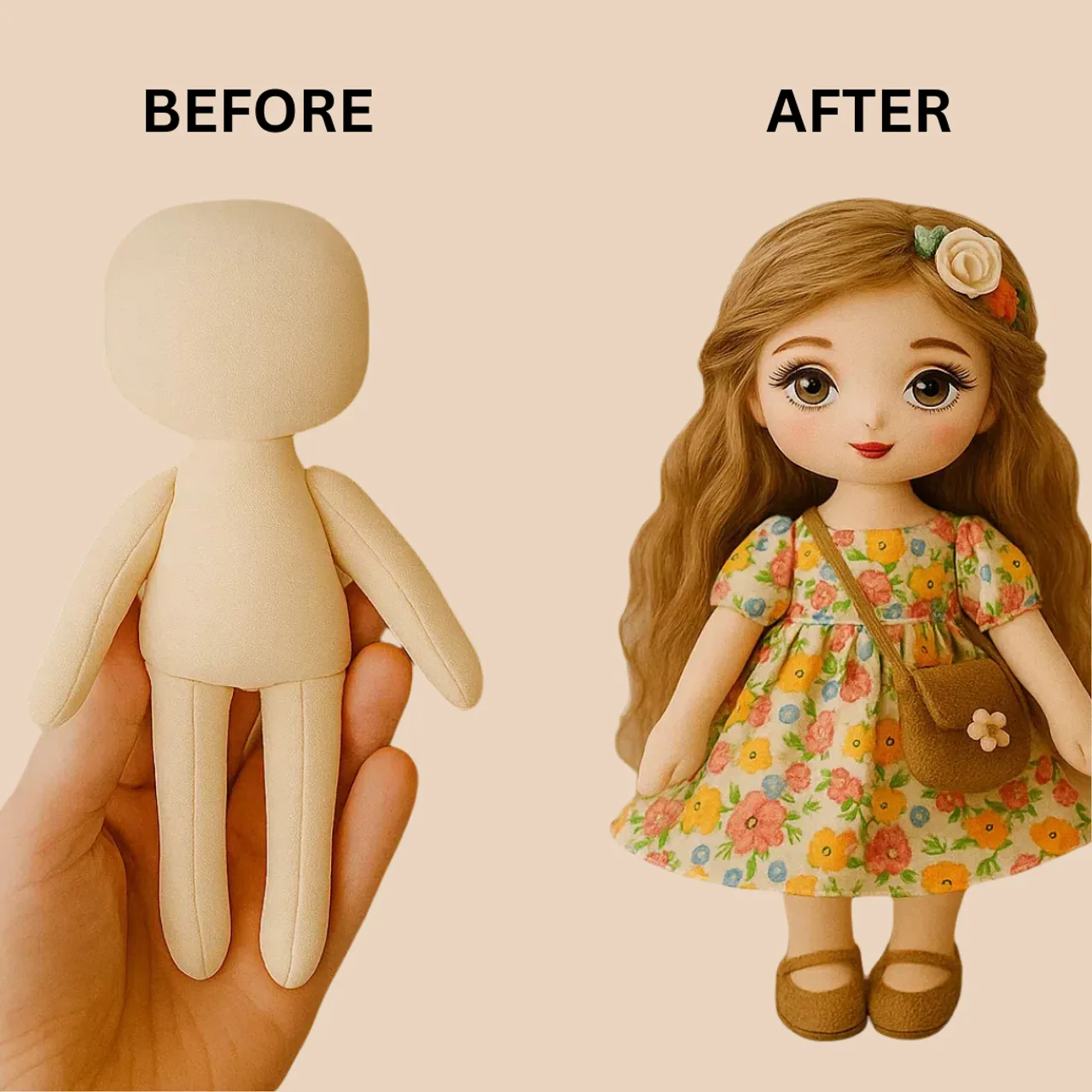 From a simple piece of fabric, this lovely doll was born... 🌸

You can create your own doll too—easily and joyfully!
Order a ready-made Blank Doll Body or make one yourself with my original PDF sewing pattern ✂️🧵

💬 Want to learn how to make your own doll?
Comment “I want to!” and I’ll help you get started!

🎁 Have a favorite doll in mind?
Let me know, and I’ll design a complete step-by-step tutorial just for you!

Find them in my AMDollStudio shop 💛

#handmadedoll #dollpattern #blankdollbody #madebyhand #dollmaker