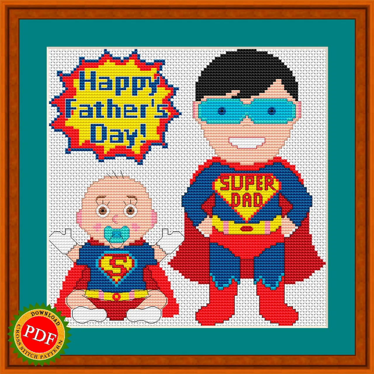 The "Happy #FathersDay Cross Stitch Pattern | Super Dad" is the perfect way to celebrate and honor the special father figure in your life. This beautifully designed #crossstitchpattern features a touching message of gratitude and a bold silhouette of a "Super Dad", making it a meaningful and heartfelt #gift for Father's Day. With easy to follow instructions and quality materials, this #pattern allows you to create a unique and personalized piece of art that will be treasured for years to come. Whether for a father, grandfather, or any other paternal figure, this cross stitch pattern is a heartfelt way to show your appreciation and love. Get ready to stitch up something special for the one and only "Super Dad" in your life with this Happy Father’s Day #CrossStitch Pattern.
🔎 https://ballwool.com/products/57289