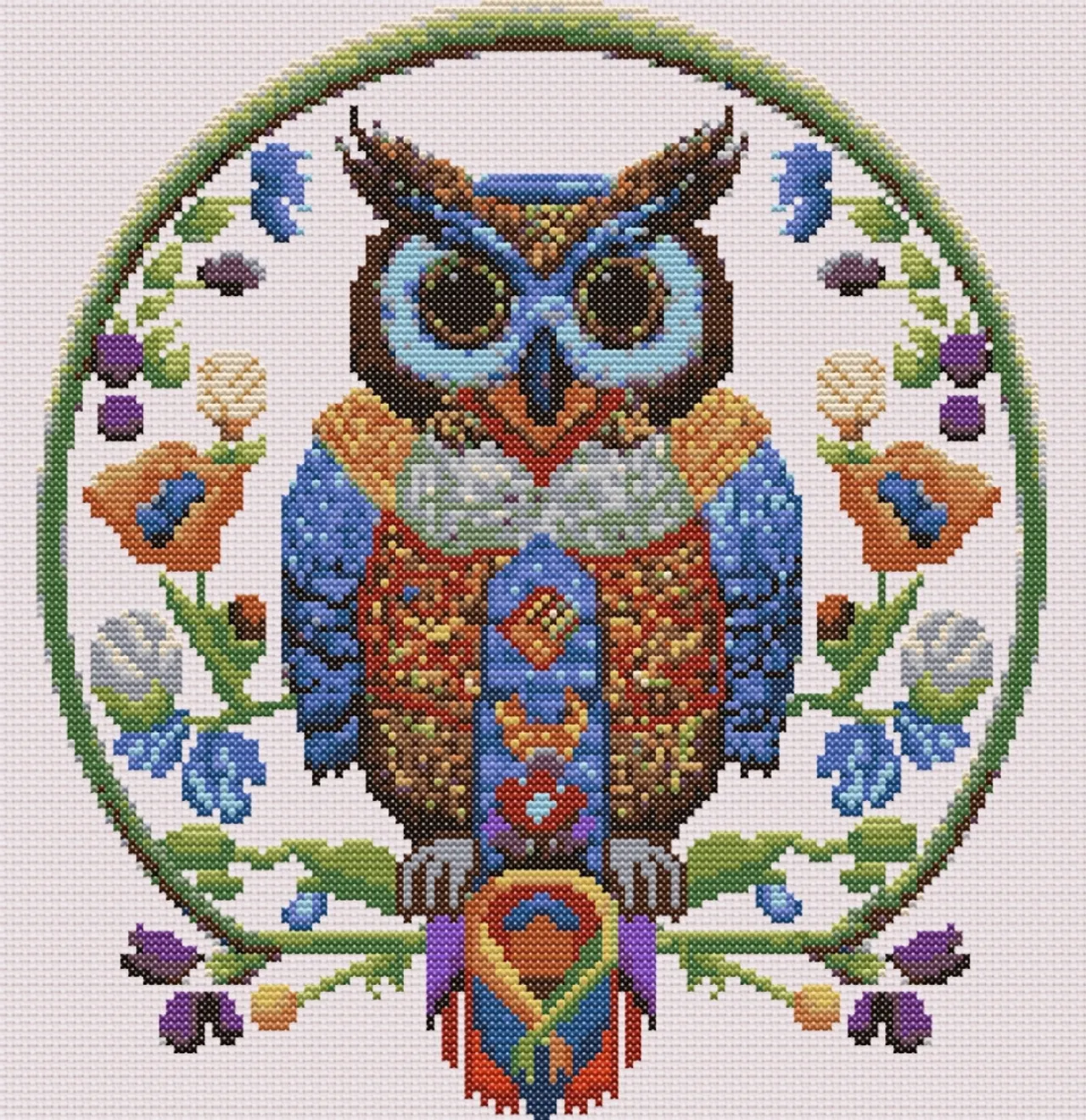 Something magical just landed in the shop…
Meet my brand new cross stitch pattern: The Mystic Owl.
With piercing eyes and enchanting detail, this design is perfect for those who stitch with soul and a touch of mystery.

Crafted for lovers of the mystical and the majestic – are you ready to bring her to life?

Download now, thread your needle, and let the magic unfold.
Don’t forget to tag me – I’d love to see your version!

#crossstitchpattern #mysticowl #owlcrossstitch #witchyaesthetic #handmadewithlove #flosstube #darkacademia #moderncrossstitch #embroideryart #stitch #cross #crossstitch #owl #art