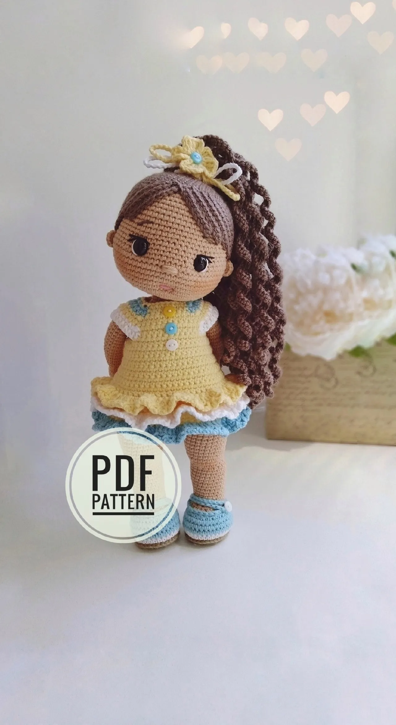 My crochet pattern doll and dress