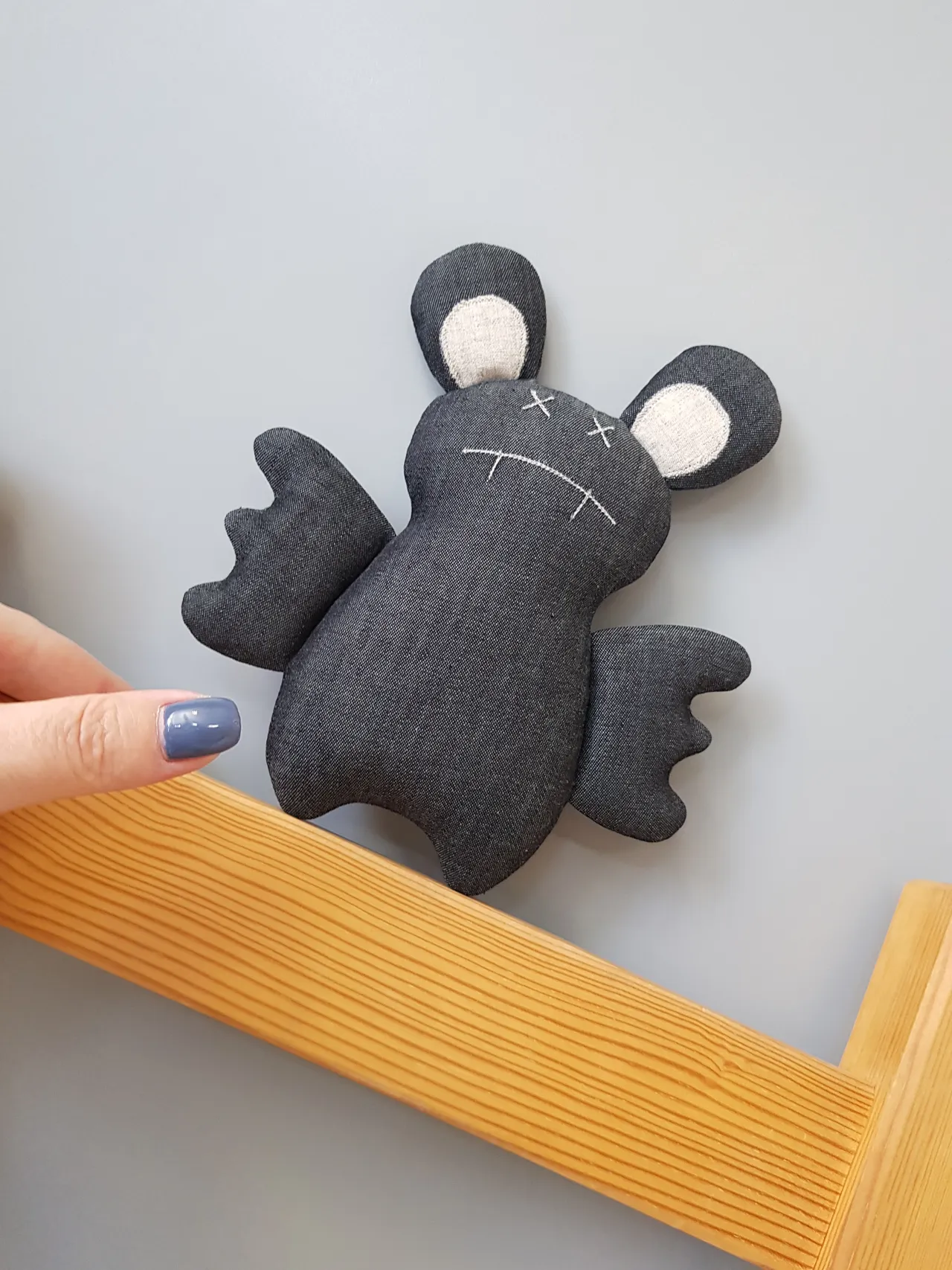 My new project! Bat sewing pattern PDF and digital tutorial in English.