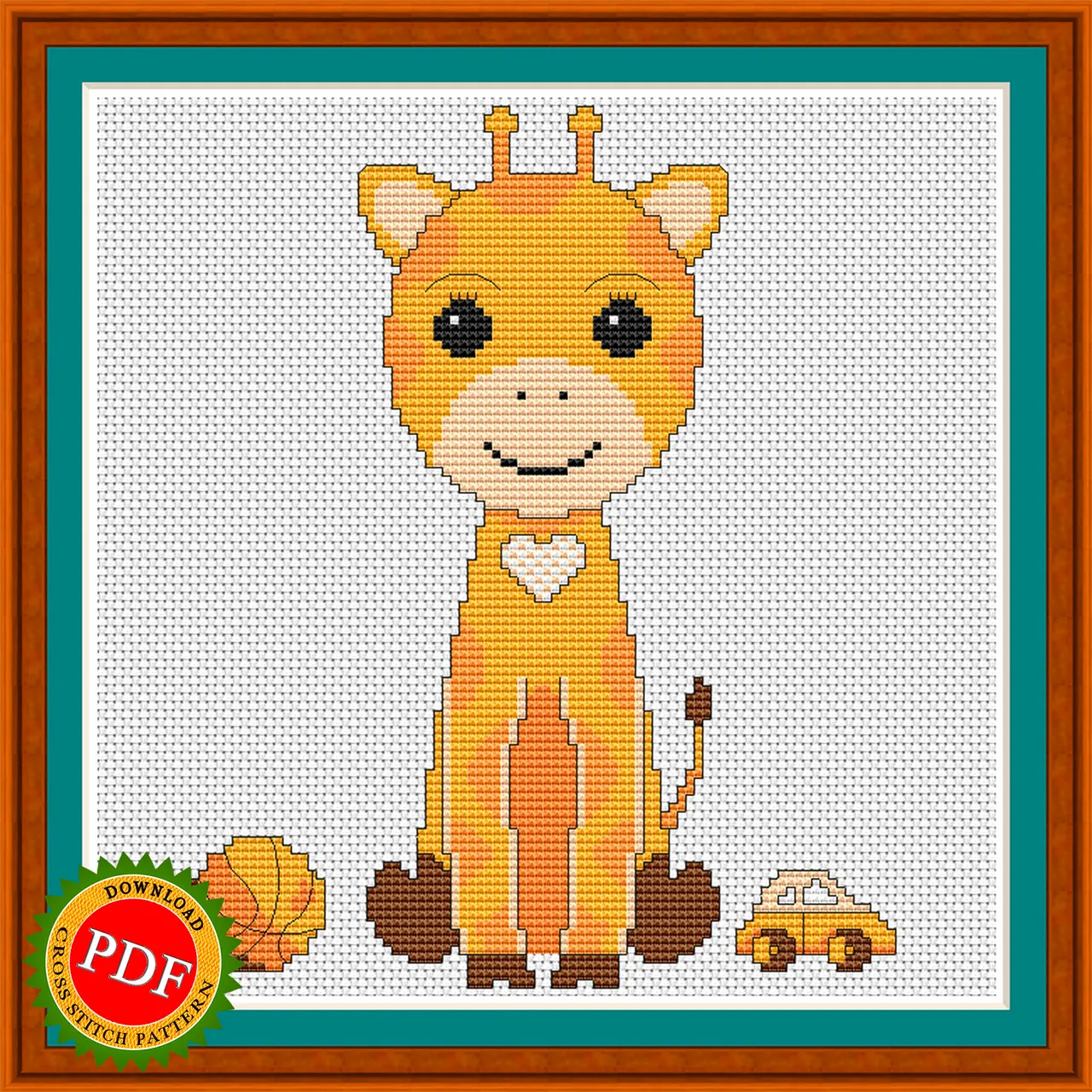 The #Giraffe #CrossStitchPattern is a charming and adorable design that captures the essence of a darling baby giraffe. This #pattern is perfect for any #crossstitch enthusiast or animal lover looking to add a touch of whimsy to their #stitching projects. The intricate details and vibrant colors of the pattern make it a joy to work on and the end result is a beautiful representation of the gentle and graceful giraffe. Whether you're creating a wall hanging, pillow, or framed piece, this pattern is sure to bring a smile to your face and add a delightful touch to any room. So grab your needle and thread and let this darling #babygiraffe pattern bring some joy to your #crossstitching endeavors.
π https://ballwool.com/products/67450