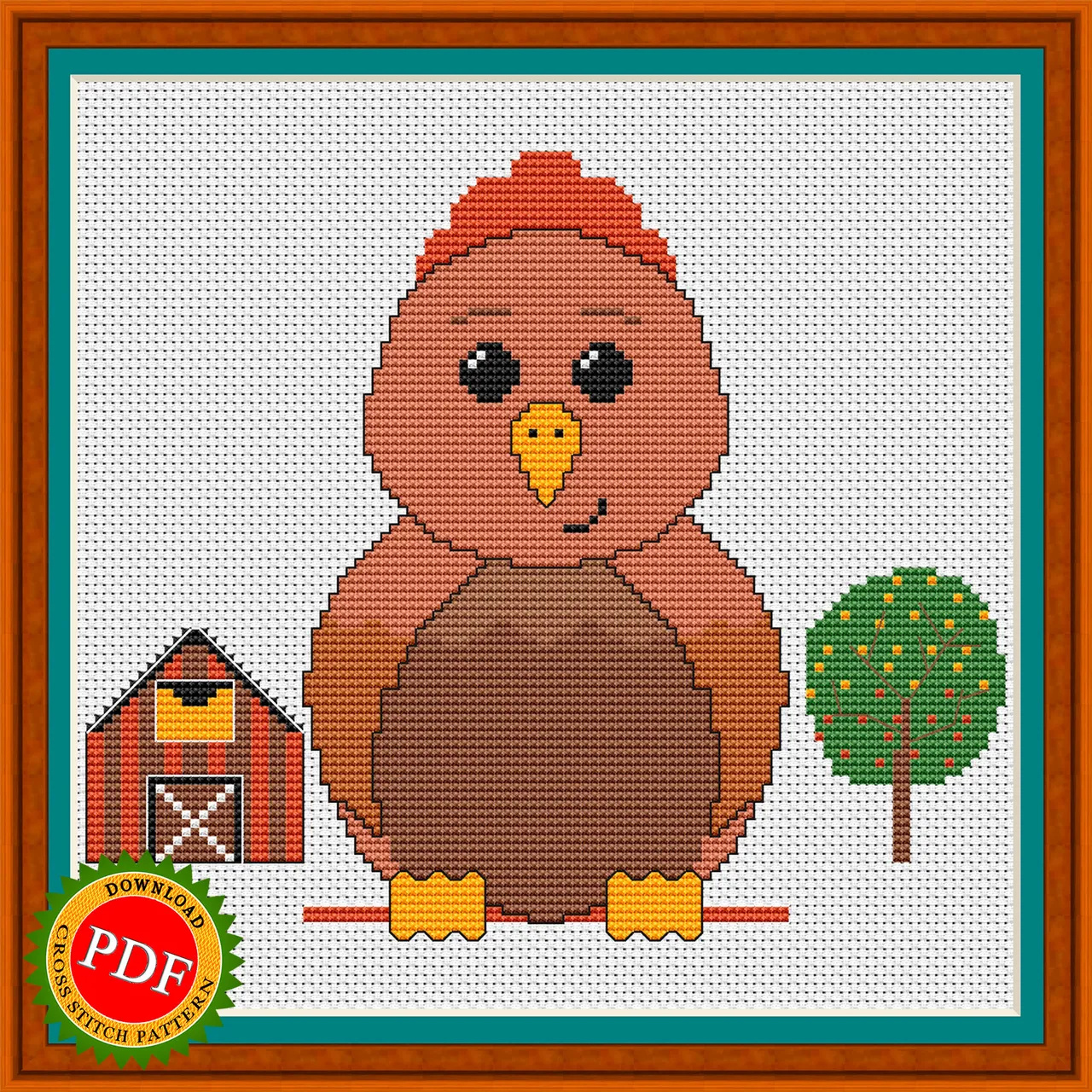 Bring a touch of coziness and charm to your next #embroidery project with my #Chicken #CrossStitchPattern featuring a delightful #CharmingChick design. This beautifully crafted #pattern is perfect for all skill levels and will add a playful and rustic touch to any home decor or #gift. With easy-to-follow instructions and a range of colors to choose from, this Chicken #CrossStitch Pattern is a must-have for any cross stitch enthusiast or animal lover. Let this adorable Charming Chick design bring joy to your next stitching project!

🐣 https://ballwool.com/products/68803
