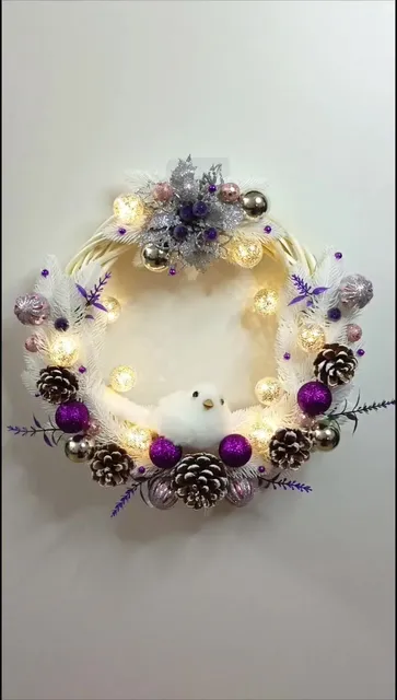 Handmade Christmas wreath
