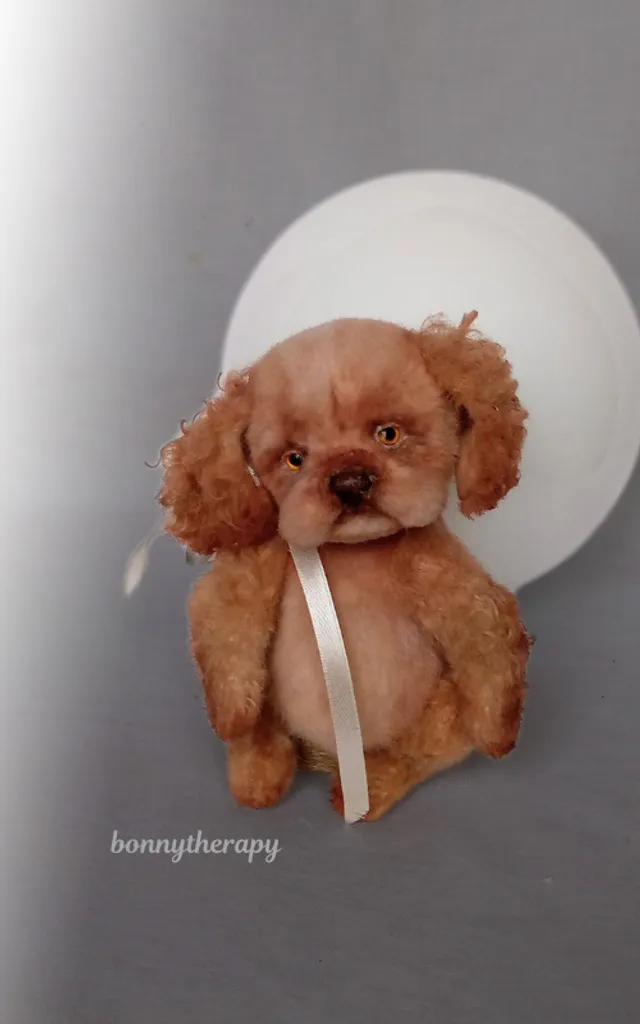 A cute puppy is waiting for you...