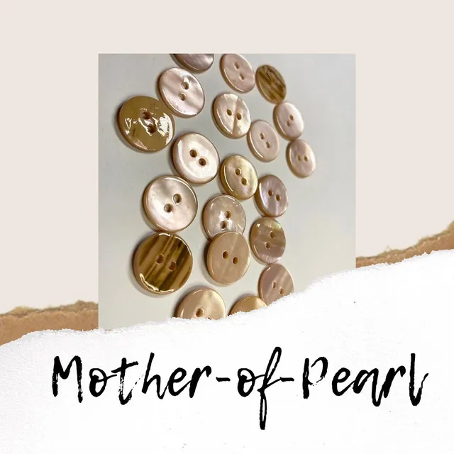 🐚 Mother of pearl (nacre) is a natural material that is obtained from the shells of mollusks of the genus Pinctada (the very ones where pearls are formed).⠀It has a peculiar appearance, iridescent "play" in the light.⠀It is used to make collar buttons and bones (collar stays), cufflink inserts, tie clips and other decorations.⠀Mother-of-pearl buttons are supplied with both shirts and blouses, as well as vests, jackets, cardigans.⁣⁣⠀
⁣⁣⠀
 🪸 For the manufacture of buttons, not only pearl shells are used, although some of the most beautiful are obtained from the shells of the Polynesian mollusk, which brings black pearls.⠀Most are made from the cone-shaped seashells of troca.⠀The best shells are found off the coast of Australia and south of New Guinea.⠀Yellow mother-of-pearl buttons come from the Solomon Islands and Burma.⠀Up to 30% of the world's raw materials are mined in Egypt, but the shells of the Red Sea have a yellowish-brown tint.⠀Beautiful buttons are cut from the shell of a green sea snail that lives near New Guinea, Australia, Indonesia and the Philippines.⁣⁣⠀
 A good button has an even color, iridescent tints of mother-of-pearl are clearly visible in it, and its thickness is at least 2 mm.⁣⁣⠀
⁣⁣⠀
⁣⁣⠀
 How to distinguish mother-of-pearl from plastic❓⁣⁣⠀
⁣⁣⠀
 1️⃣ The easiest way is to attach a button or other item to your face (cheek).⠀Unlike plastic, mother-of-pearl will feel cold.⁣⁣⠀
 2️⃣You can look at the button from different angles - if you see beautiful iridescent overflows, most likely it is made of mother-of-pearl.⁣⁣⠀
 3️⃣Another, the most radical way is to “bite” a button.⠀Mother-of-pearl is very hard to "bite", plastic is less hard.⠀On the other hand, using this method, a beginner, unfamiliar with mother-of-pearl, may draw an erroneous conclusion.

#buttons #nacrebuttons #motherofpearlbuttons #motherofpearl #naturalbuttons #buttonsforsewing #buttonsforjewelrymaking #buttonsforblouses #buttonsforsuits #buttonsfordecoration #sewingmaterials #sewworld #tailorshop #buybuttons #knitting