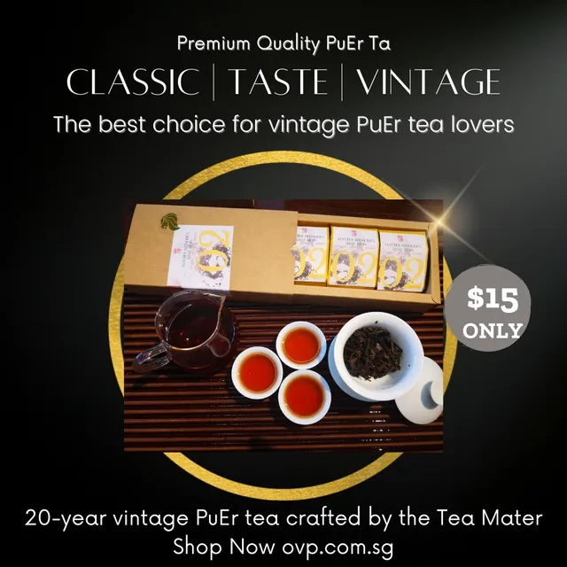 The best choice for vintage PuEr tea lovers!
20-year vintage PuEr tea crafted by the Tea Mater.
Buy NOW >> https://bit.ly/3t8FlyC <<