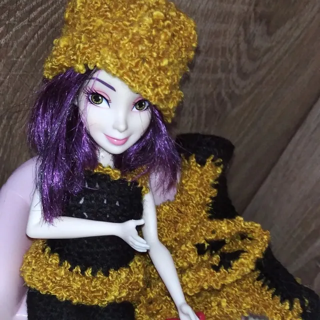 #barbiedoll #clothesbarbie #crochet #