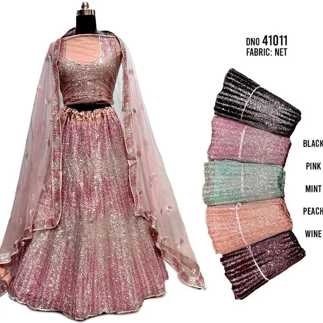 #lehenga #lehengadesign #lehengacollection #weddinglehenga #receptionlehenga #engagementlehenga #girlishlehenga #receptionlehenga #pink&silverlehenga #netlehenga