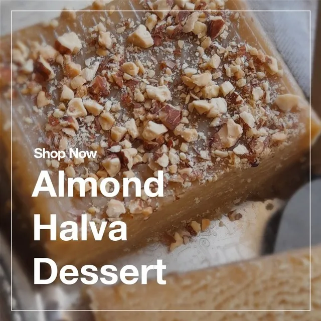 ✈️🌍 Worldwide Shipping
Almond Halva Dessert | Homemade Turkish Traditional Halwa
Shop Now Online on sofra369.com
#sofra369 #halva #halwa #turkishfood #homemadefood